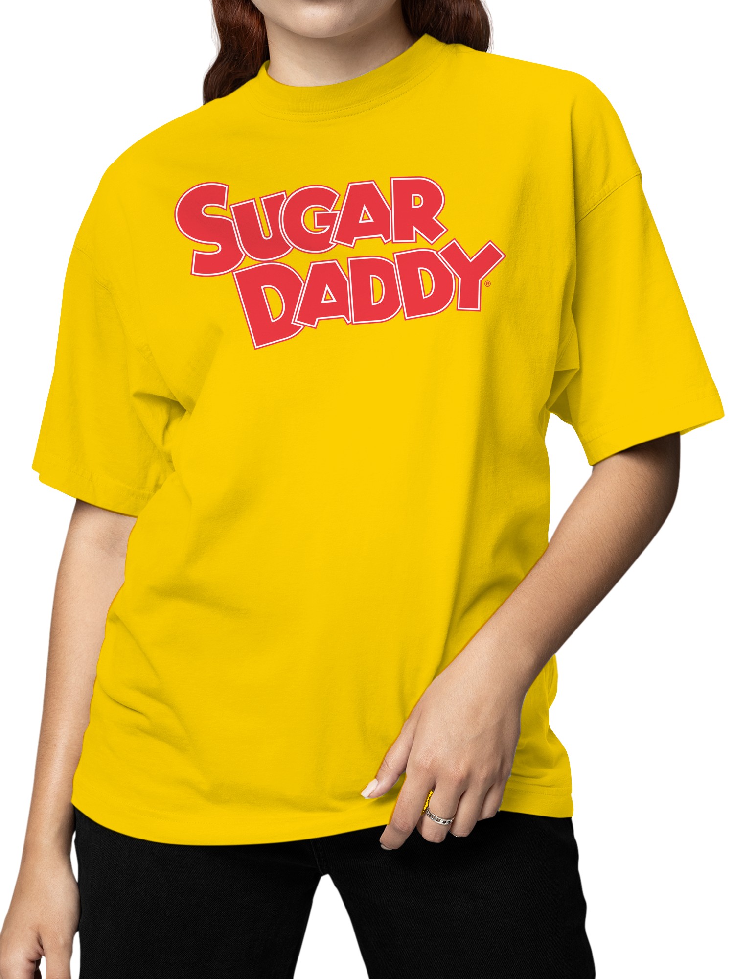 Offiziell lizenziertes Sugar Babies kultiges Sugar Daddy Design Damen T-Shirt - Bild 5 von 6