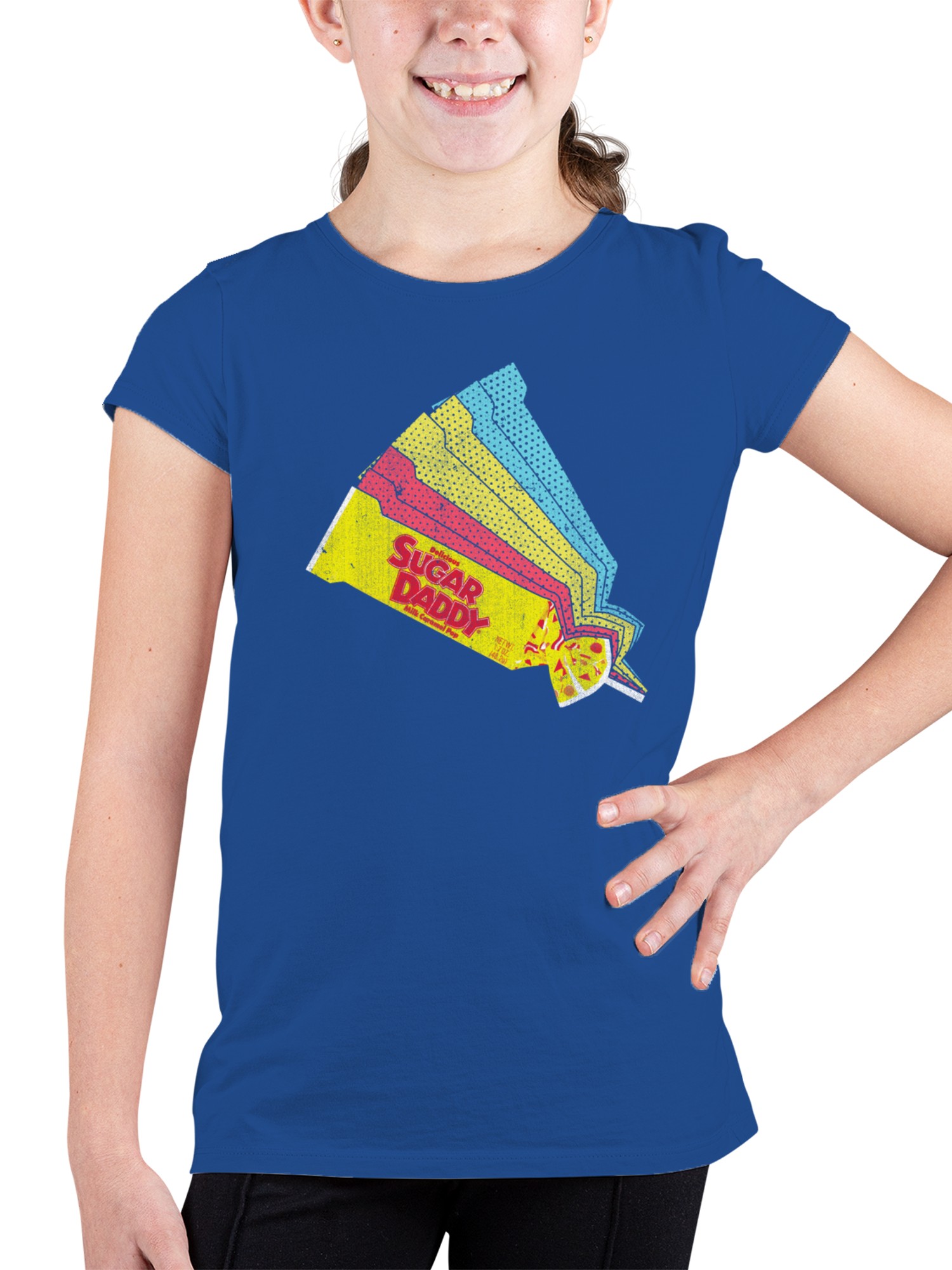 Officially Licensed Sugar Babies Sugar Daddy Candy Youth's T-shirt - Picture 5 of 6