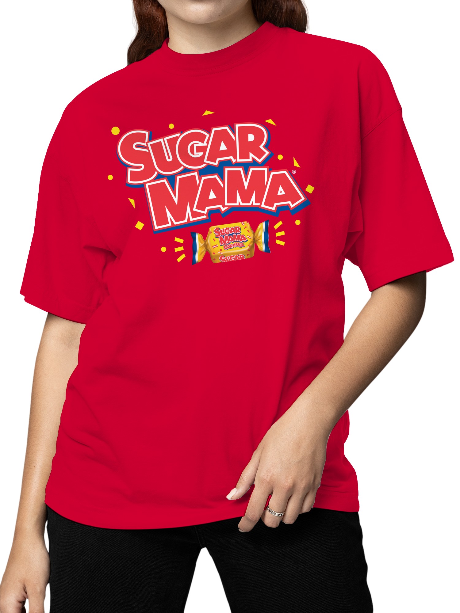 Officially Licensed Sugar Babies Sugar Mama Caramel Delight Women's T-shirt - Picture 5 of 6