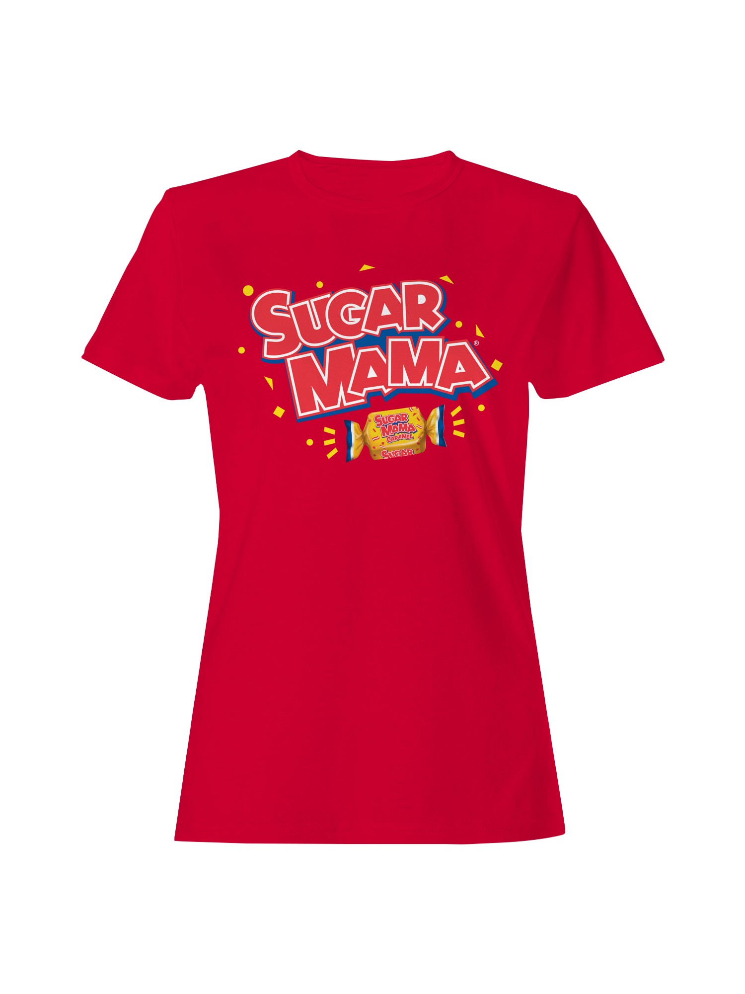 Officially Licensed Sugar Babies Sugar Mama Caramel Delight Women's T-shirt - Picture 4 of 6