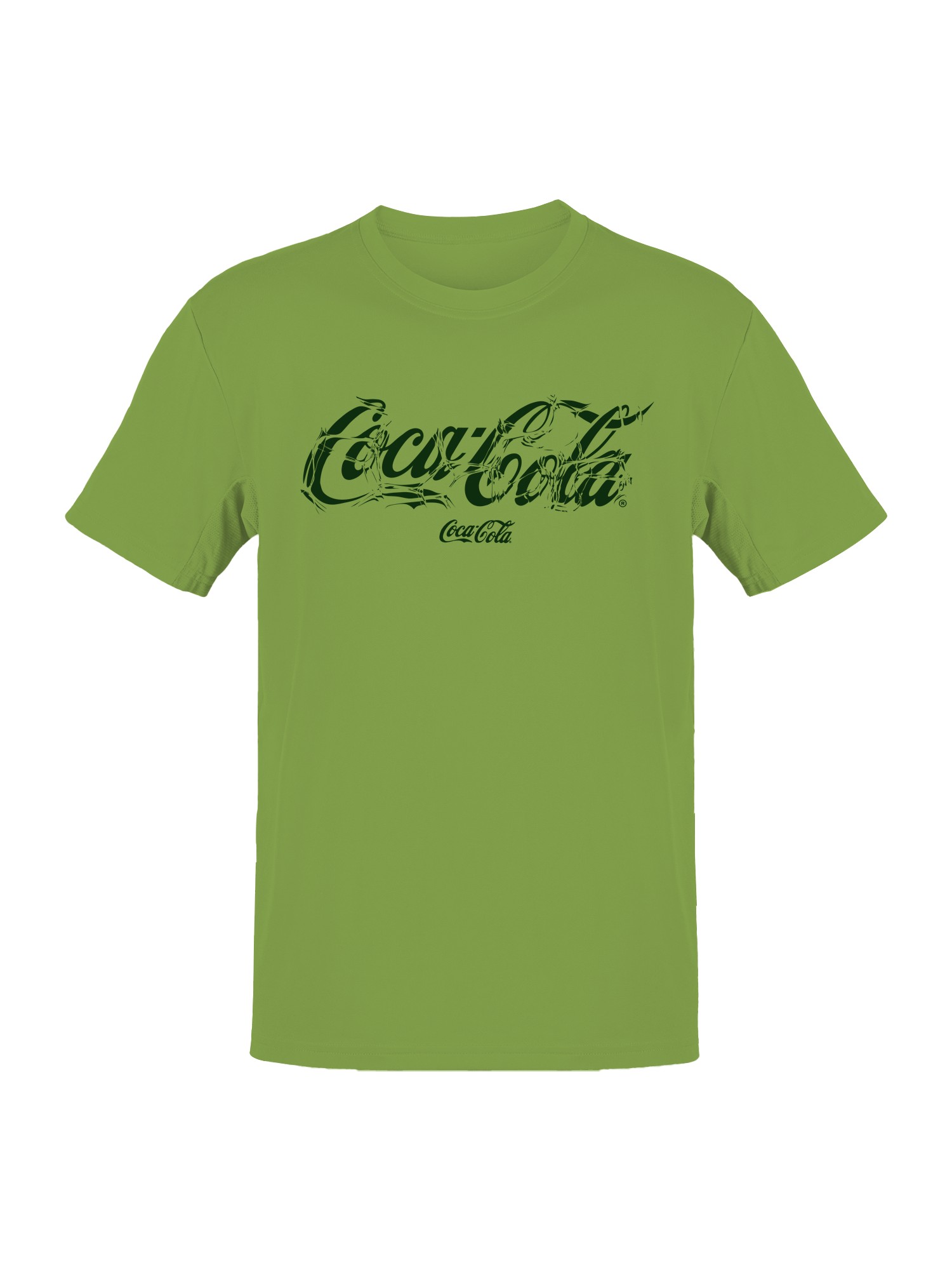 Officially Licensed Coca Cola Barbed Wire Design Men’s T-shirt