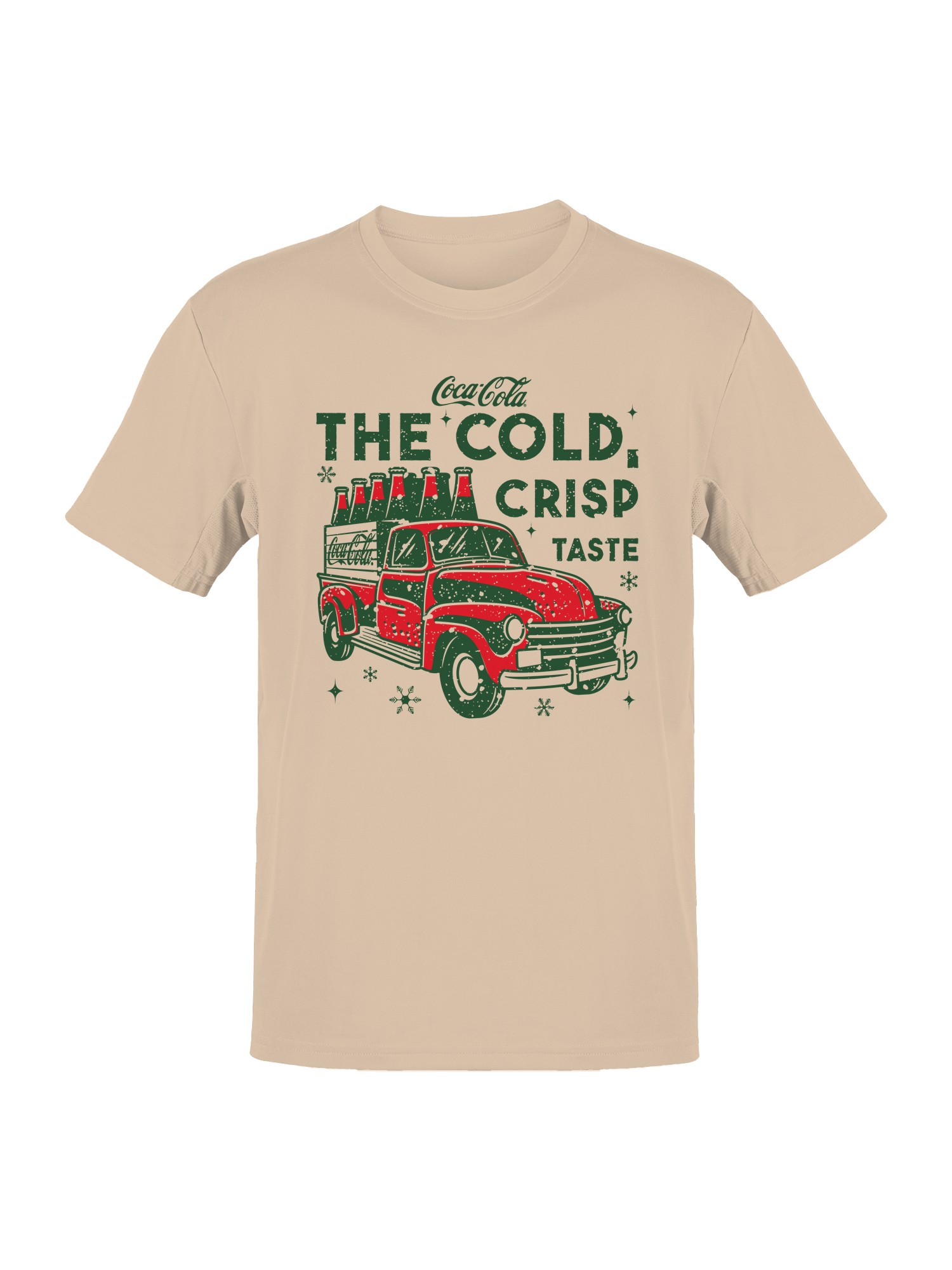 Officially Licensed Coca Cola Cold Crisp Vintage Men’s T-shirt