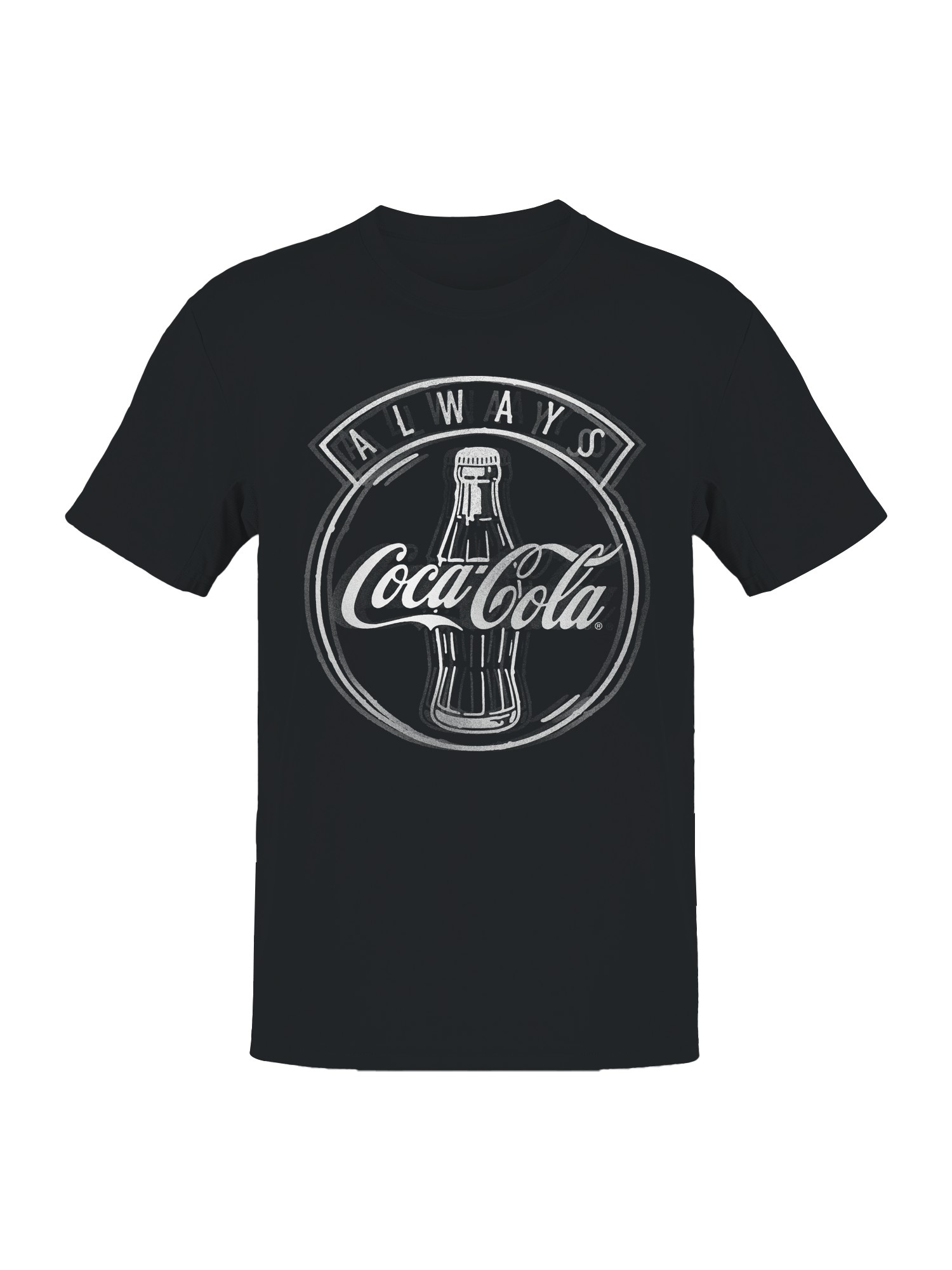 Officially Licensed Coca Cola Iconic Coke Always Men’s T-shirt