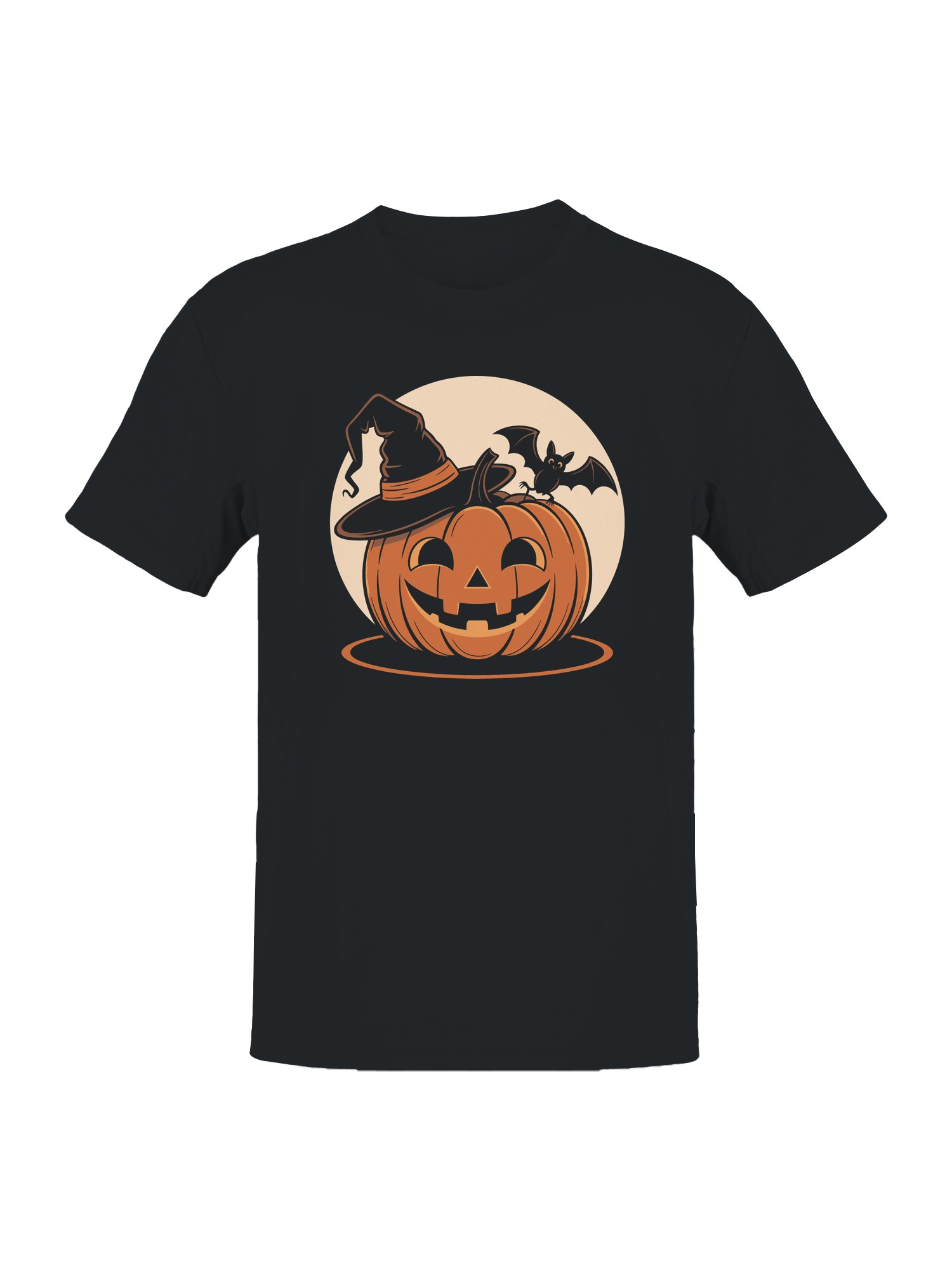 Halloween Jack-O'-Lantern Men's T-shirt - Picture 4 of 6