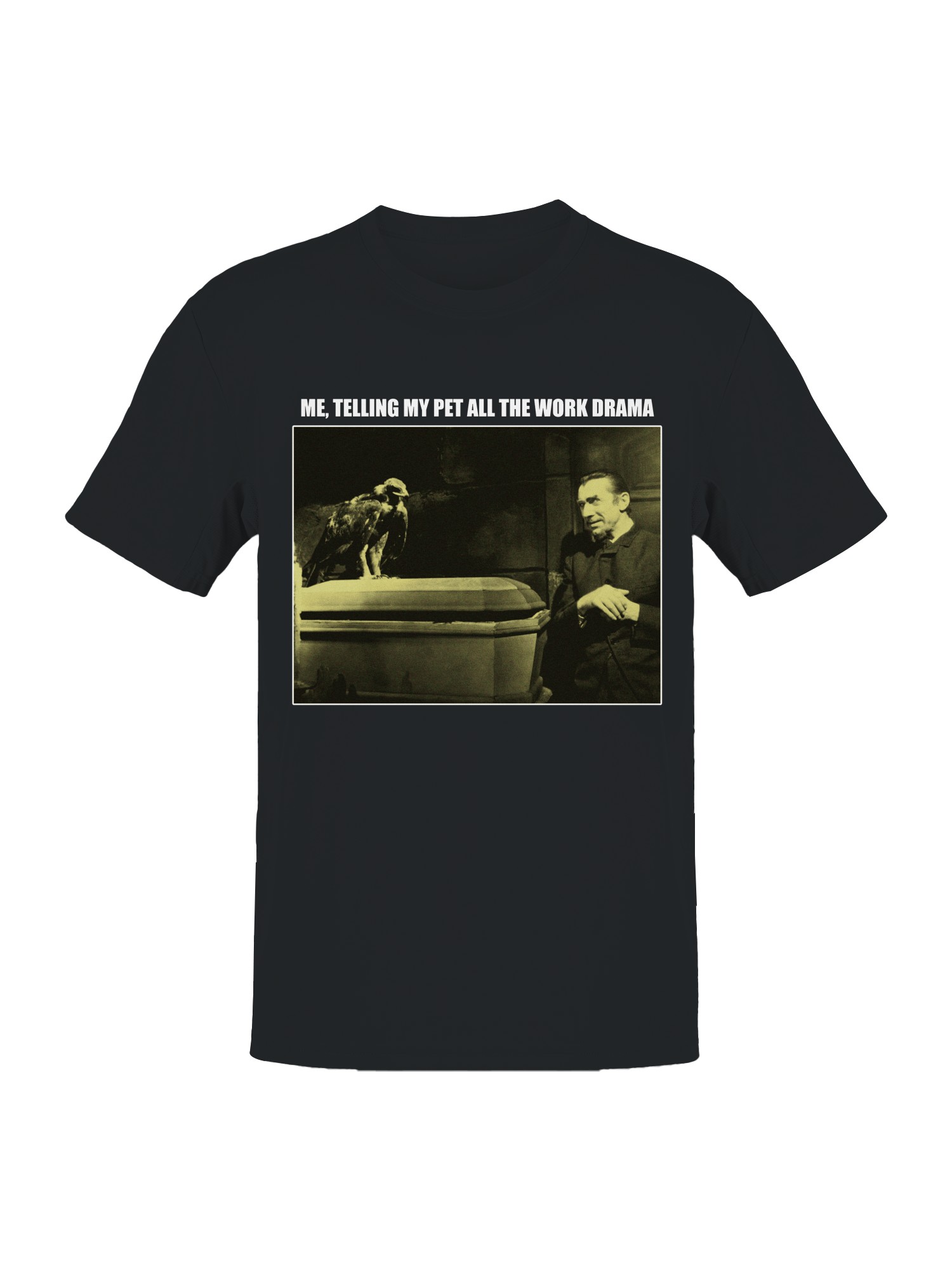Vampire Pet Confidant Humor Men’s T-shirt