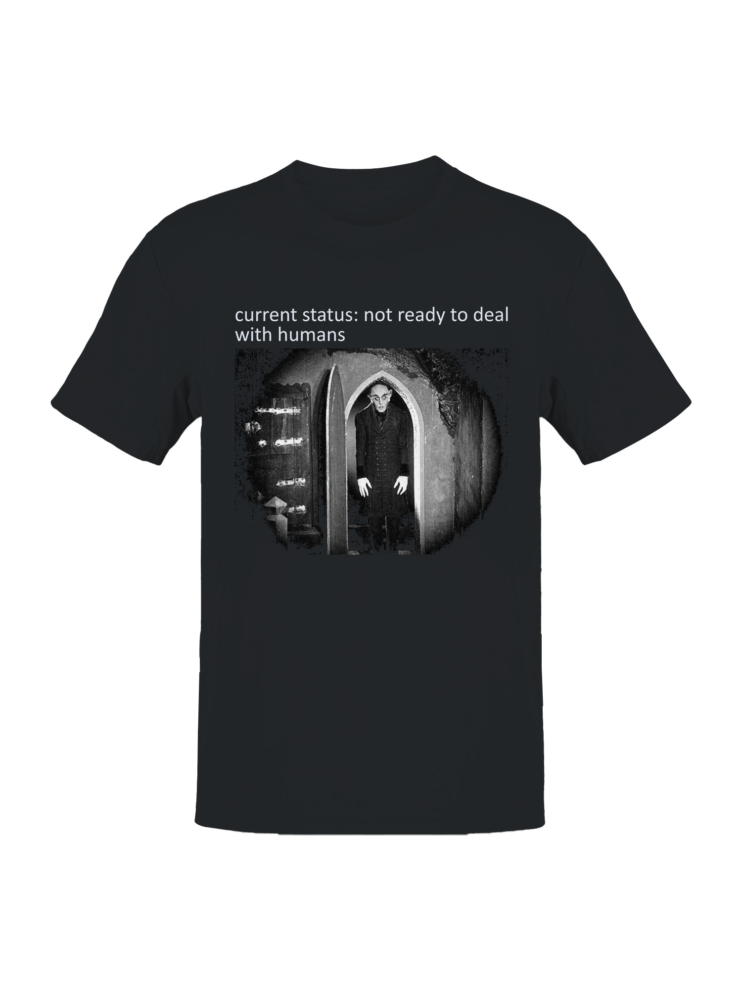 Nosferatu: Not Ready for Humans Men’s T-shirt