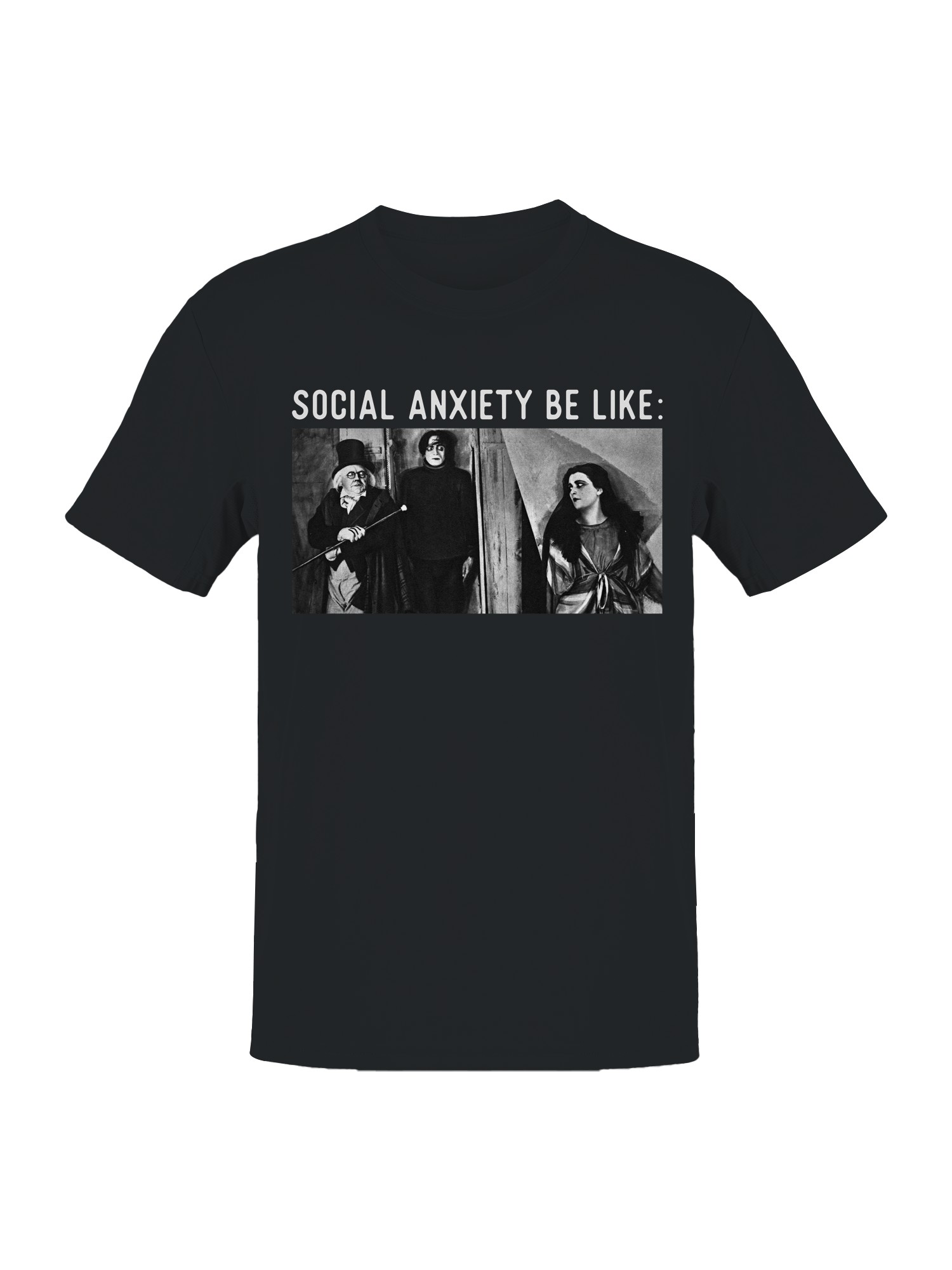 Social Anxiety Classic Film Meme Men’s T-shirt
