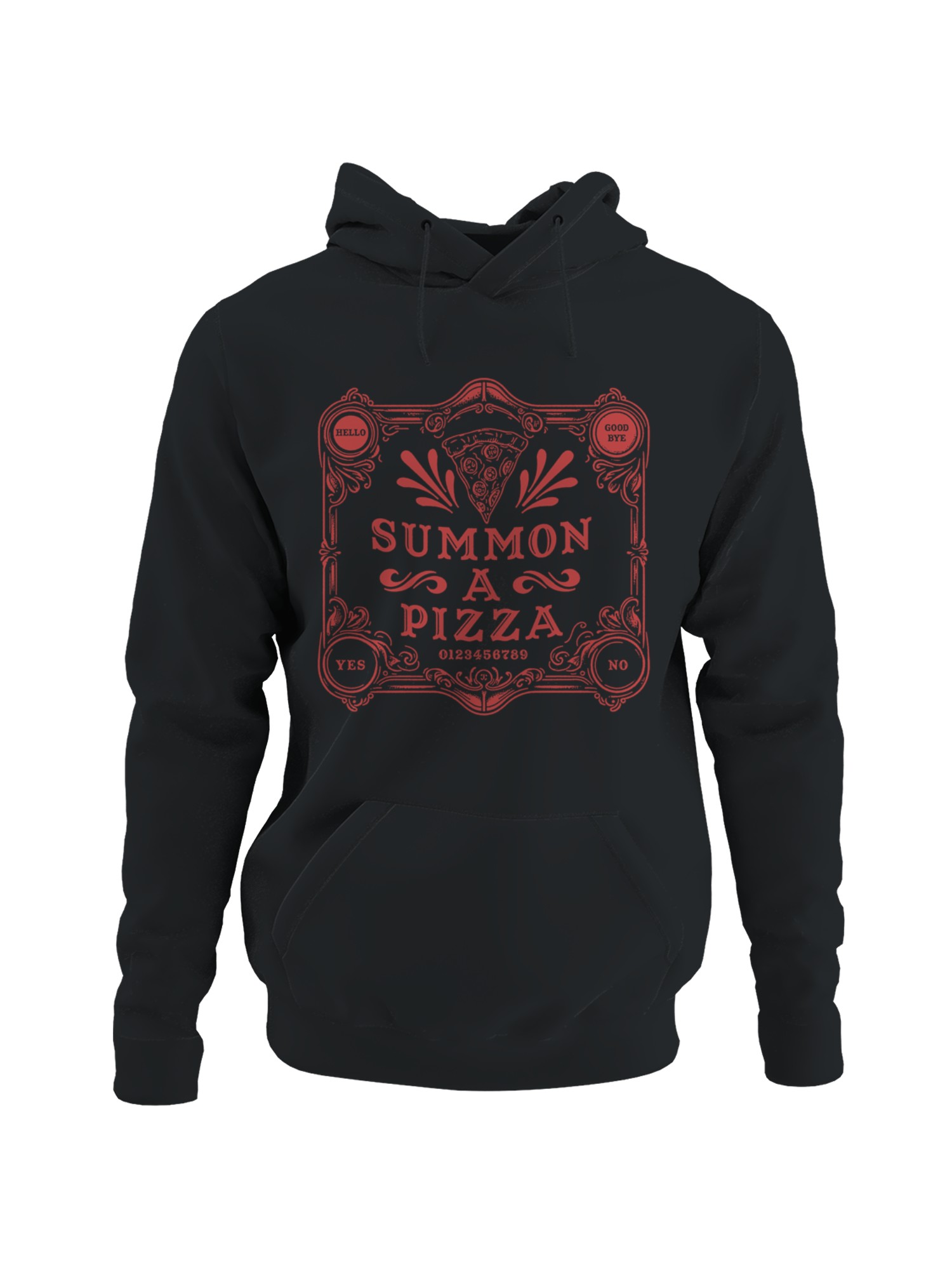 Sudadera con capucha para mujer Summon a Pizza - Imagen 4 de 6