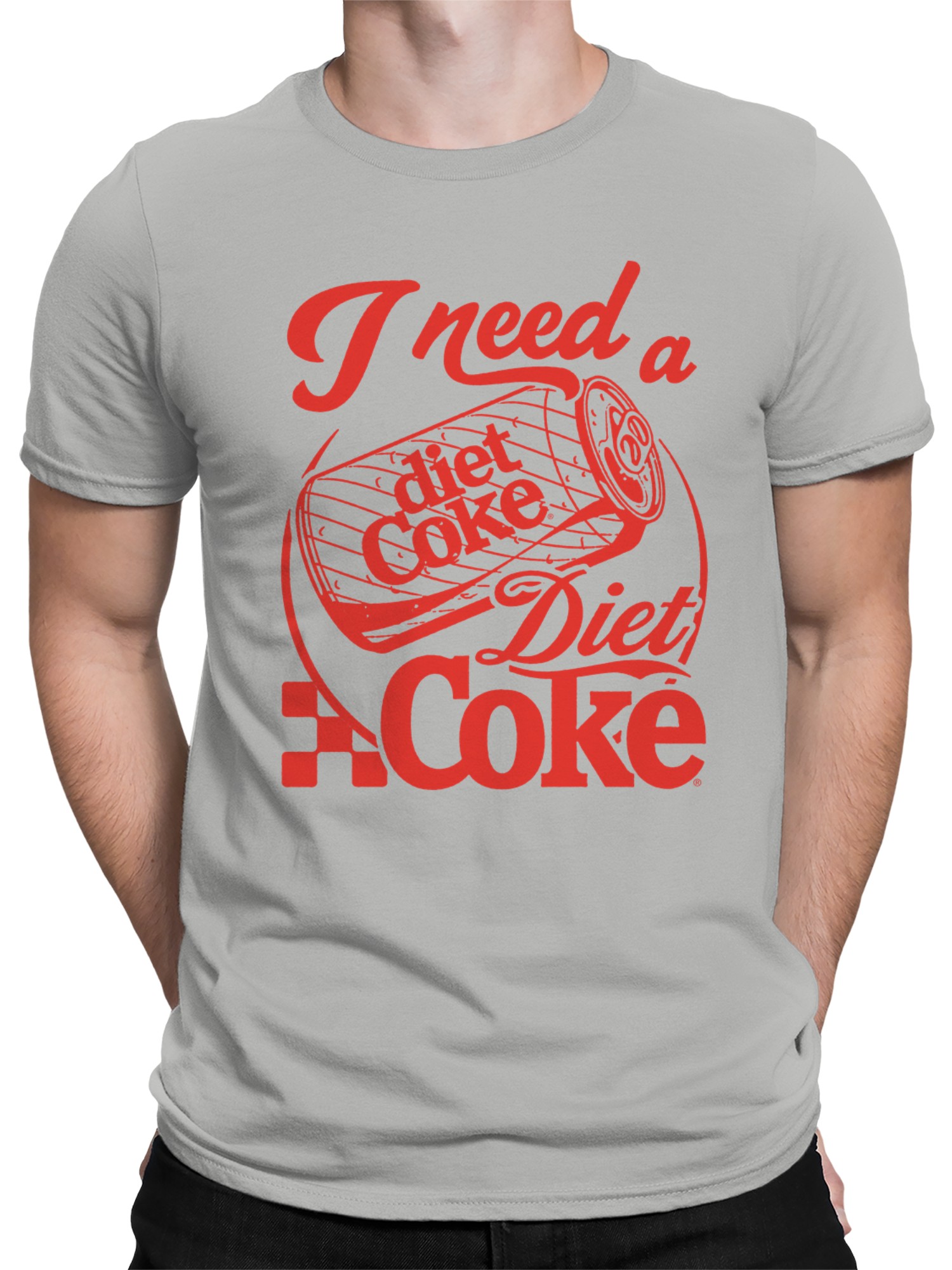 Officially Licensed Diet Coke I Need a Coke Men's T-shirt - Bild 5 von 6