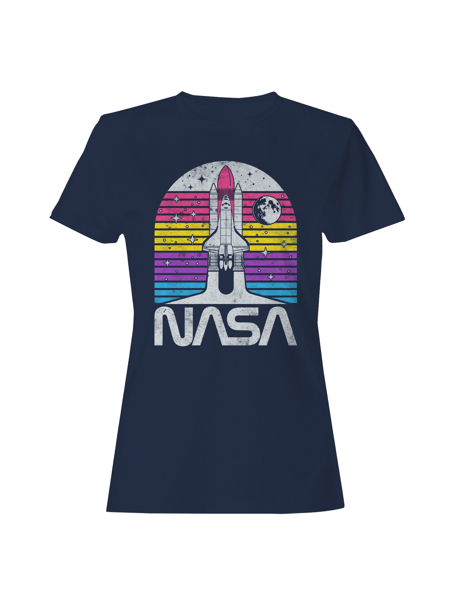 Officially Licensed Nasa Retro Space Shuttle Women’s T-shirt