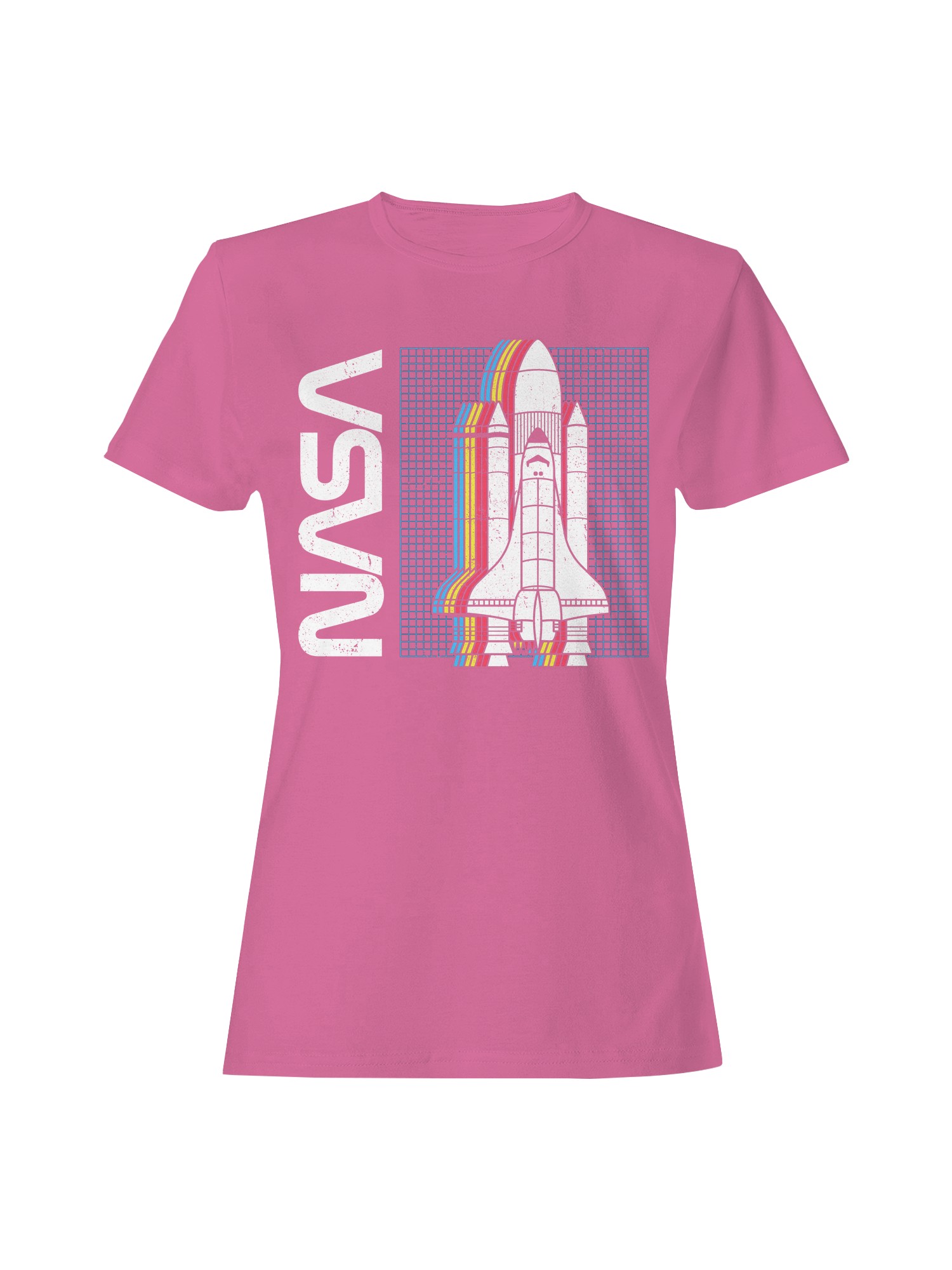 Officially Licensed Nasa Retro Space Shuttle Women’s T-shirt