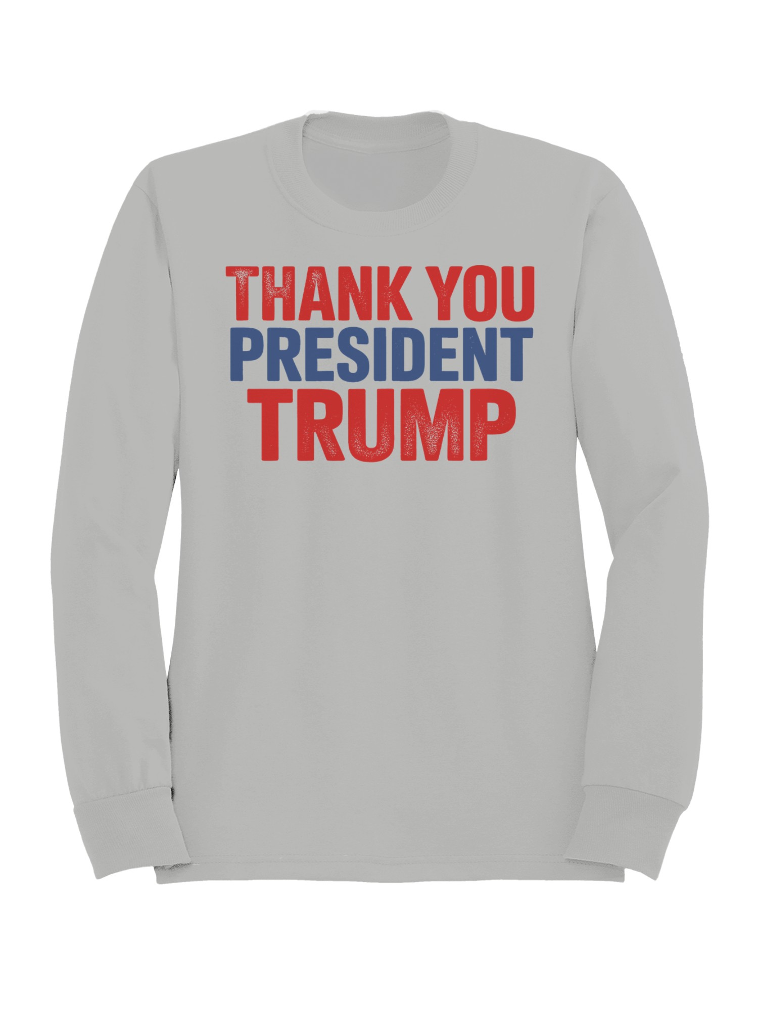 Thank You President Trump Design Men's Sweatshirt - Picture 4 of 12