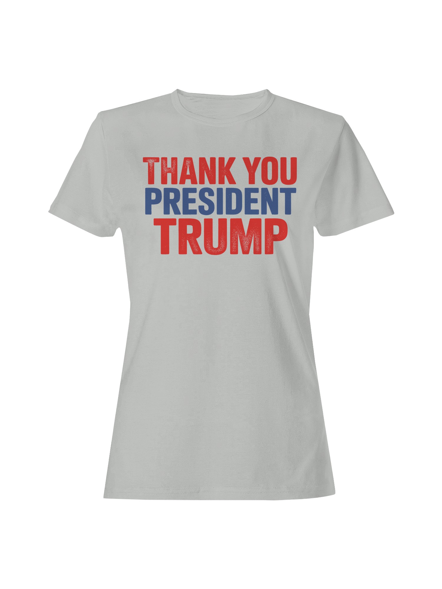 Camiseta para mujer Thank You President Trump Design - Imagen 4 de 12