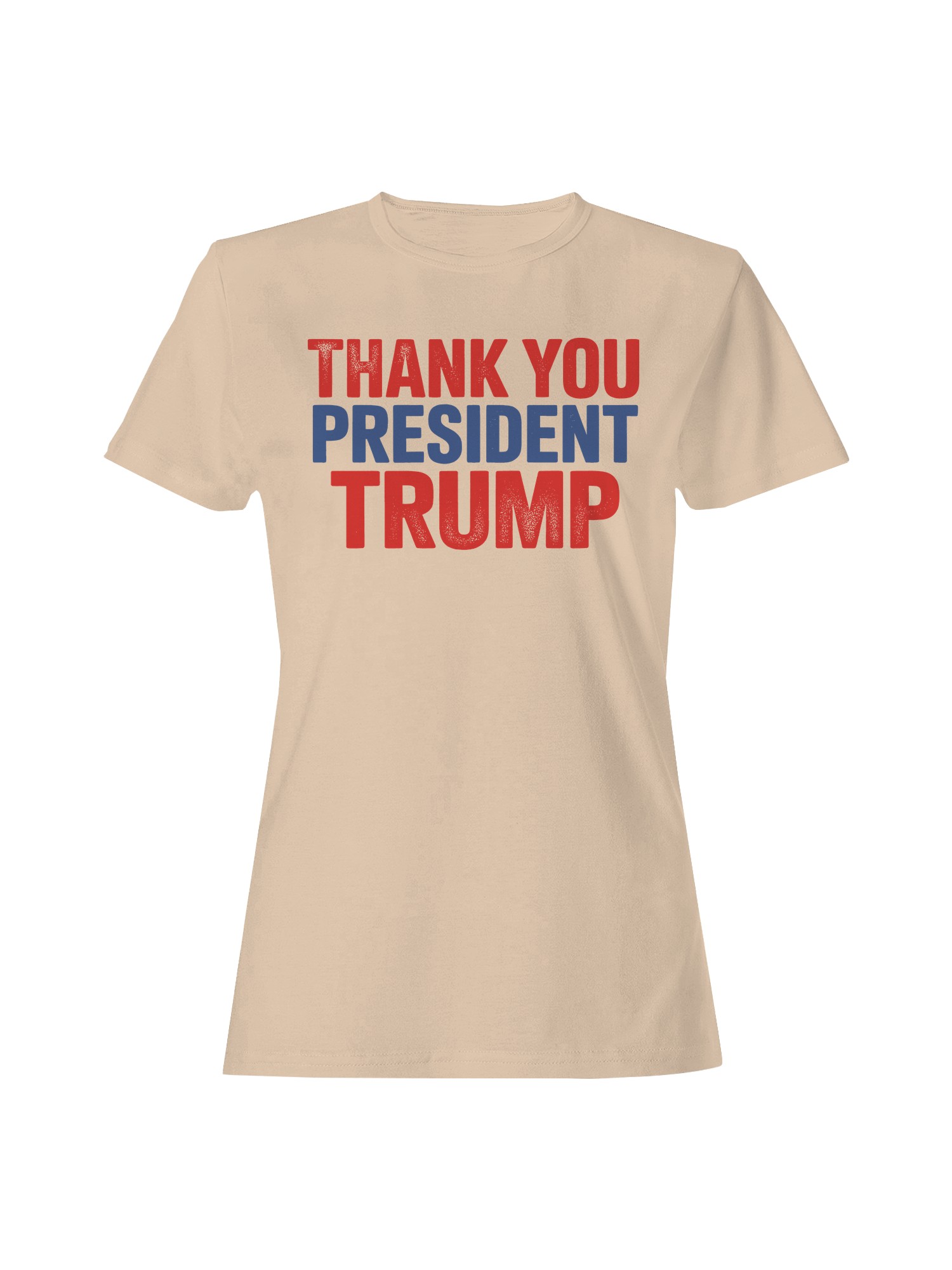 Camiseta para mujer Thank You President Trump Design - Imagen 7 de 12