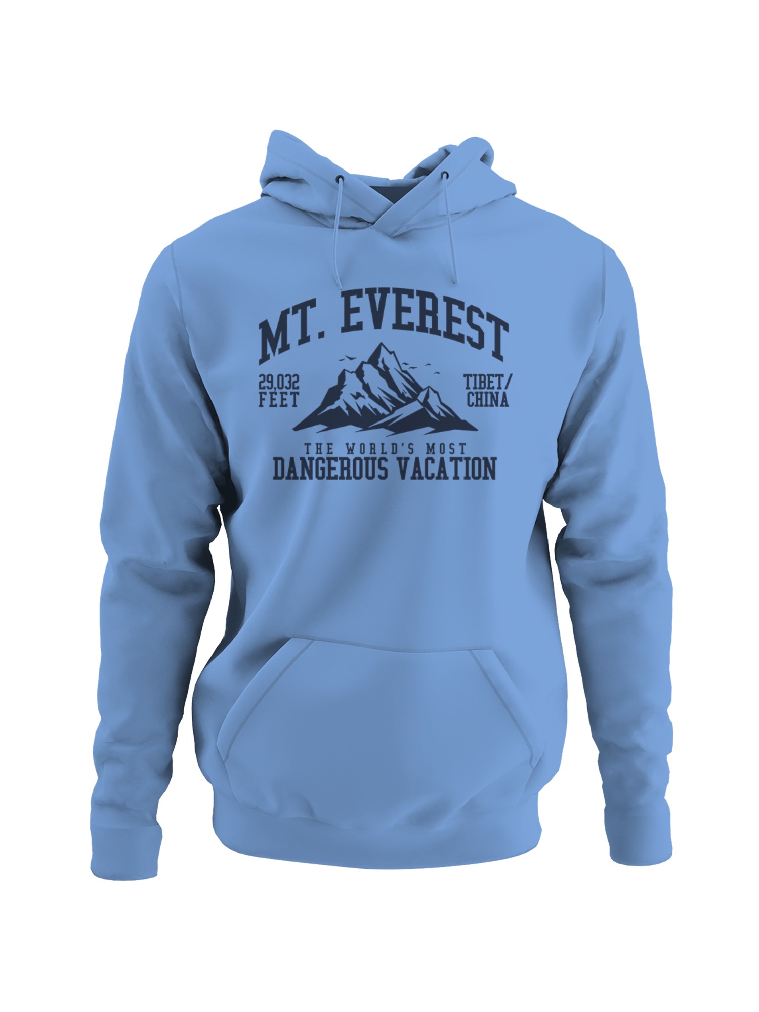 Mt. Sudadera con capucha Everest Dangerous Vacation Adventure para hombre - Imagen 4 de 9