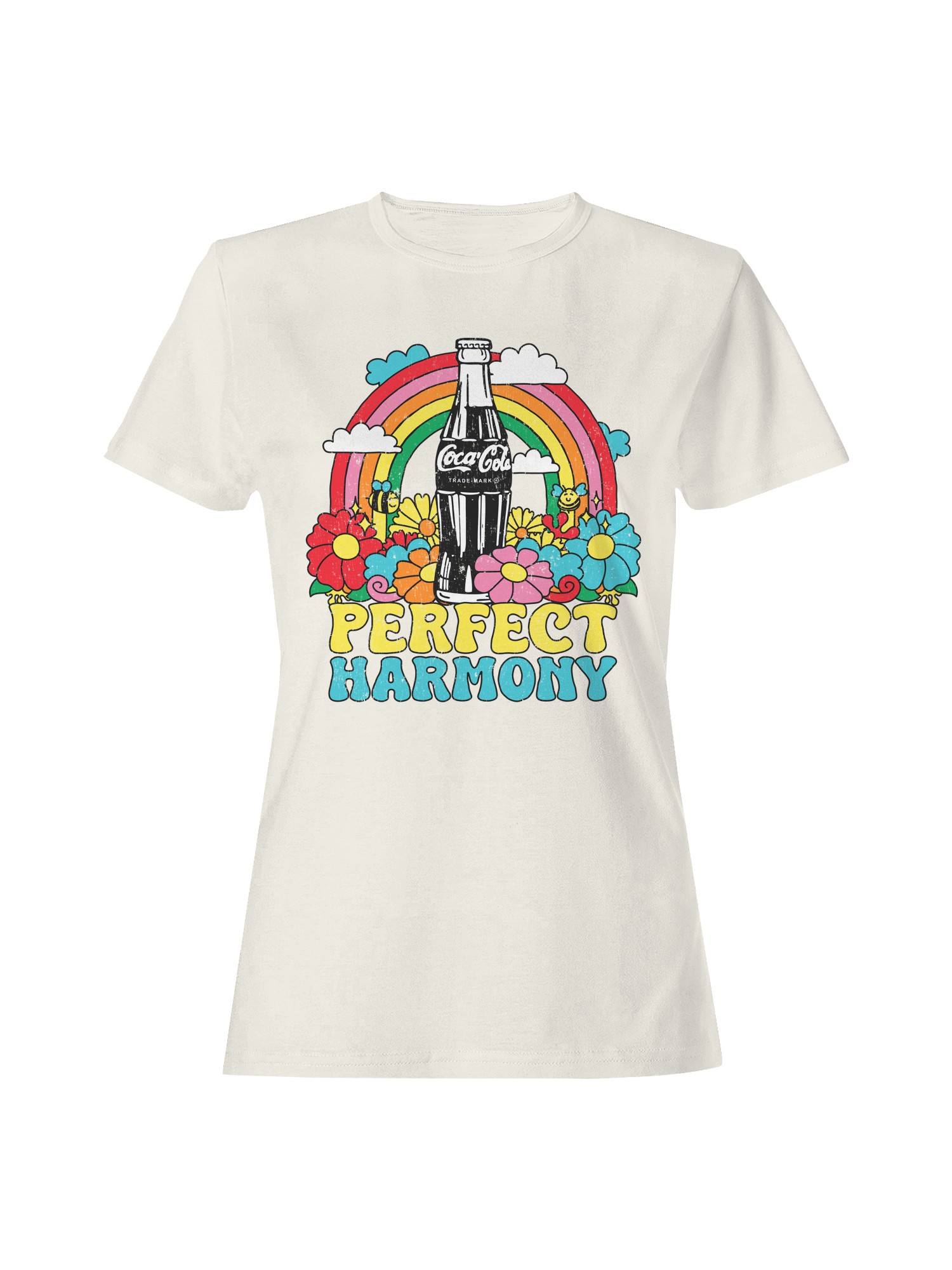 Officially Licensed Coca Cola Vintage Coca-Cola Perfect Harmony Women’s T-shirt