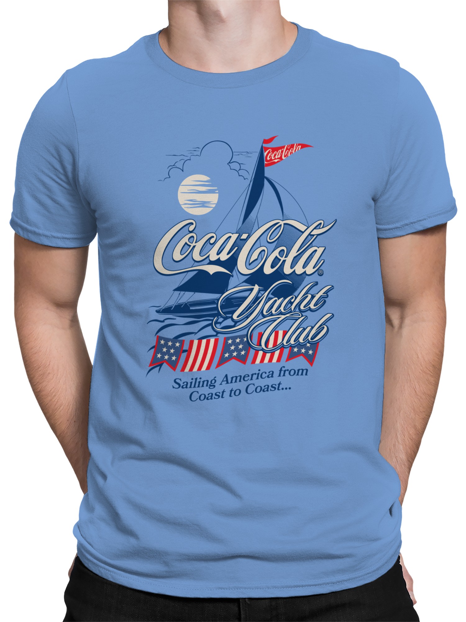 Officially Licensed Coca Cola Coca-Cola Yacht Club Adventure Men's