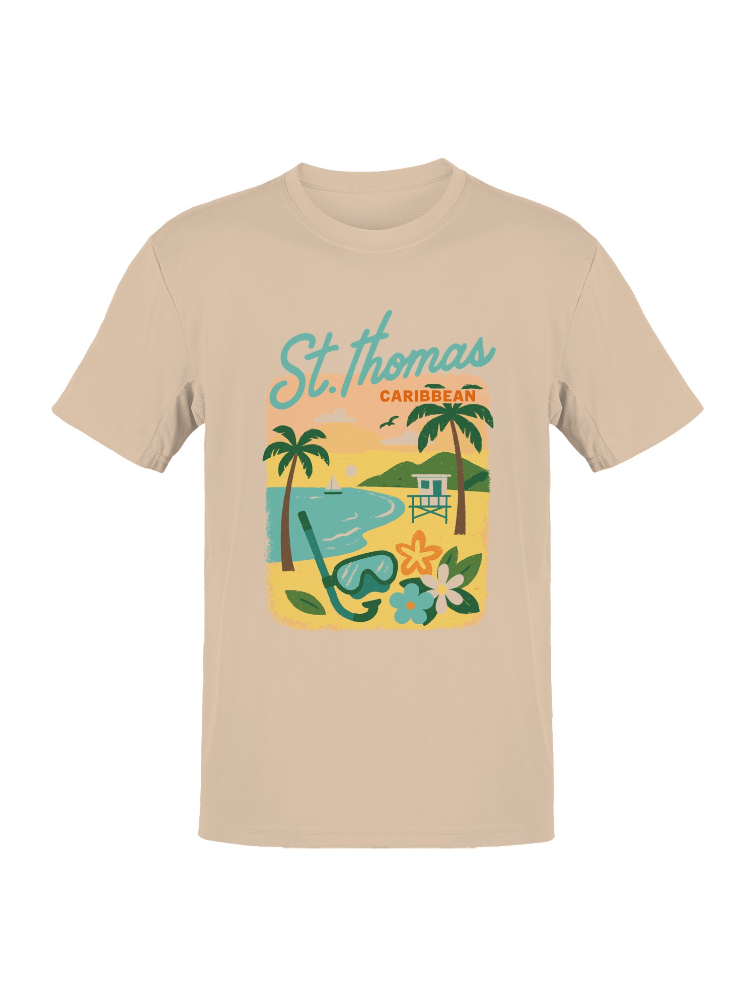 St. Thomas Caribbean Vibes Men’s T-shirt