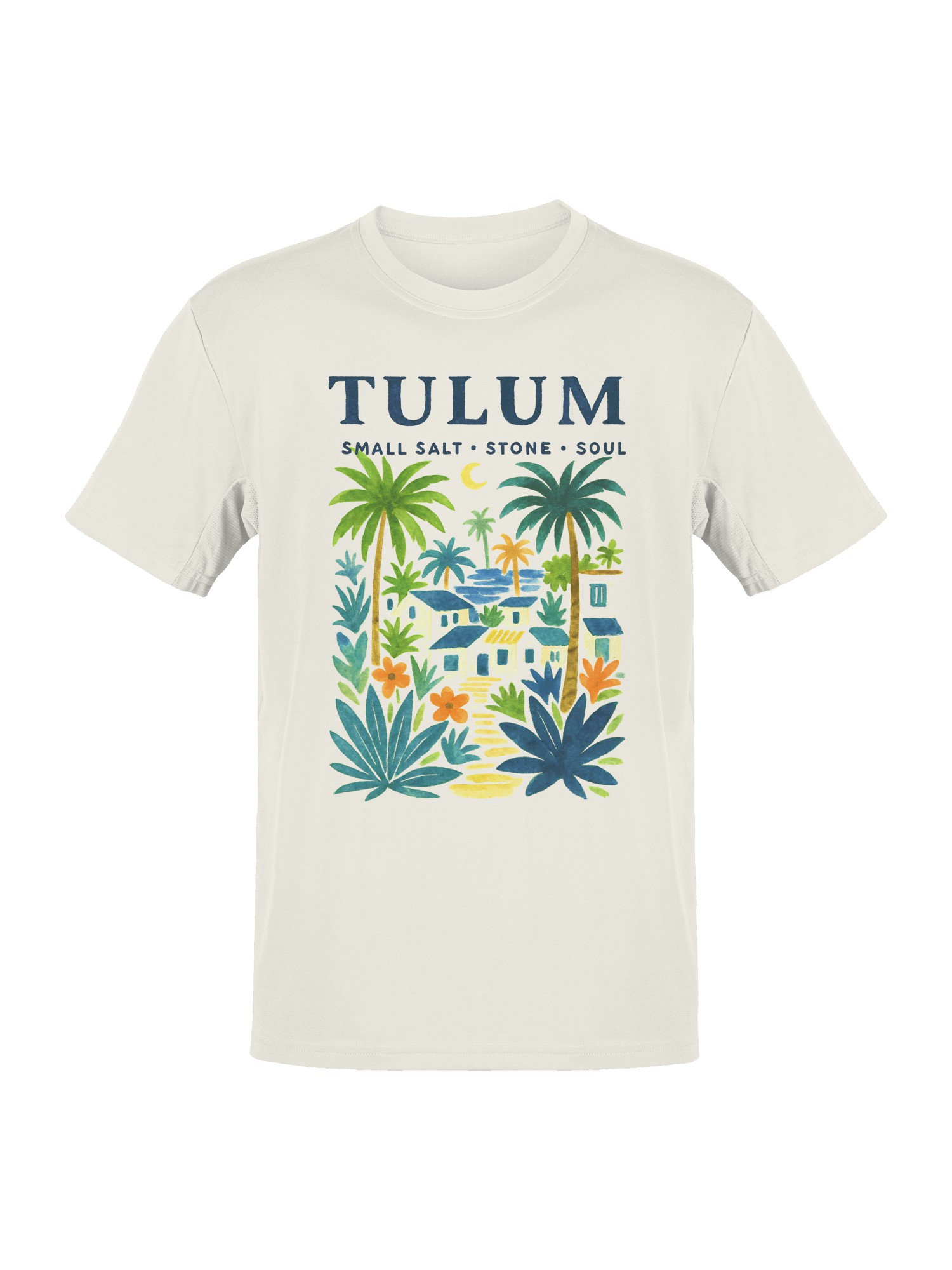 Tulum Tropical Escape Artwork Men’s T-shirt