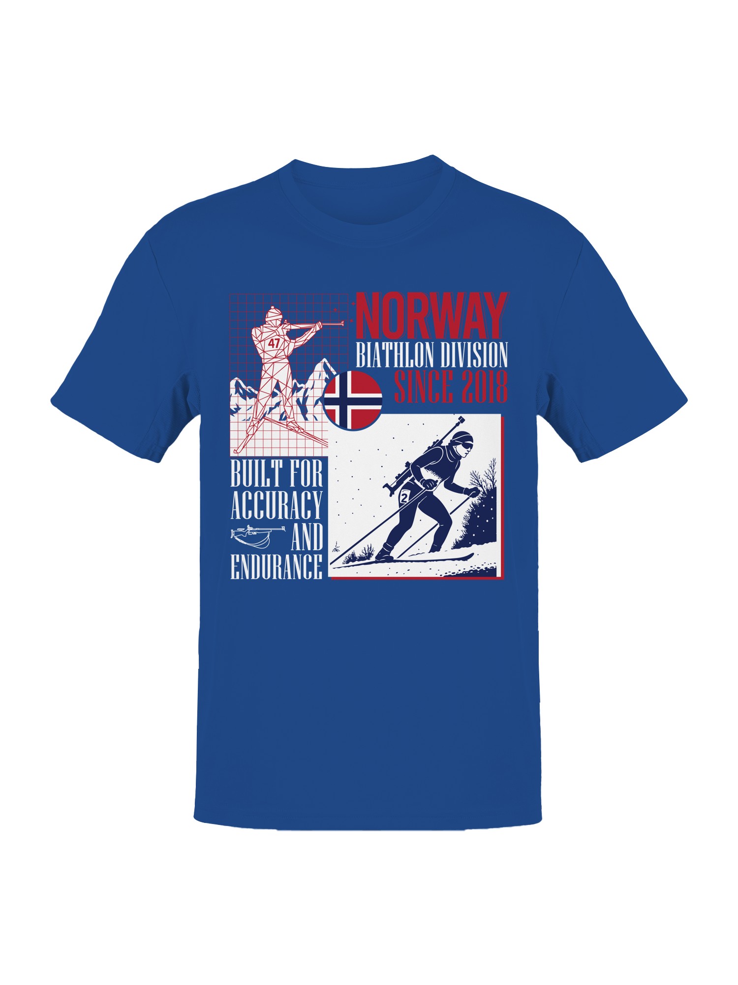 Norway Biathlon Division 2018 Men’s T-shirt
