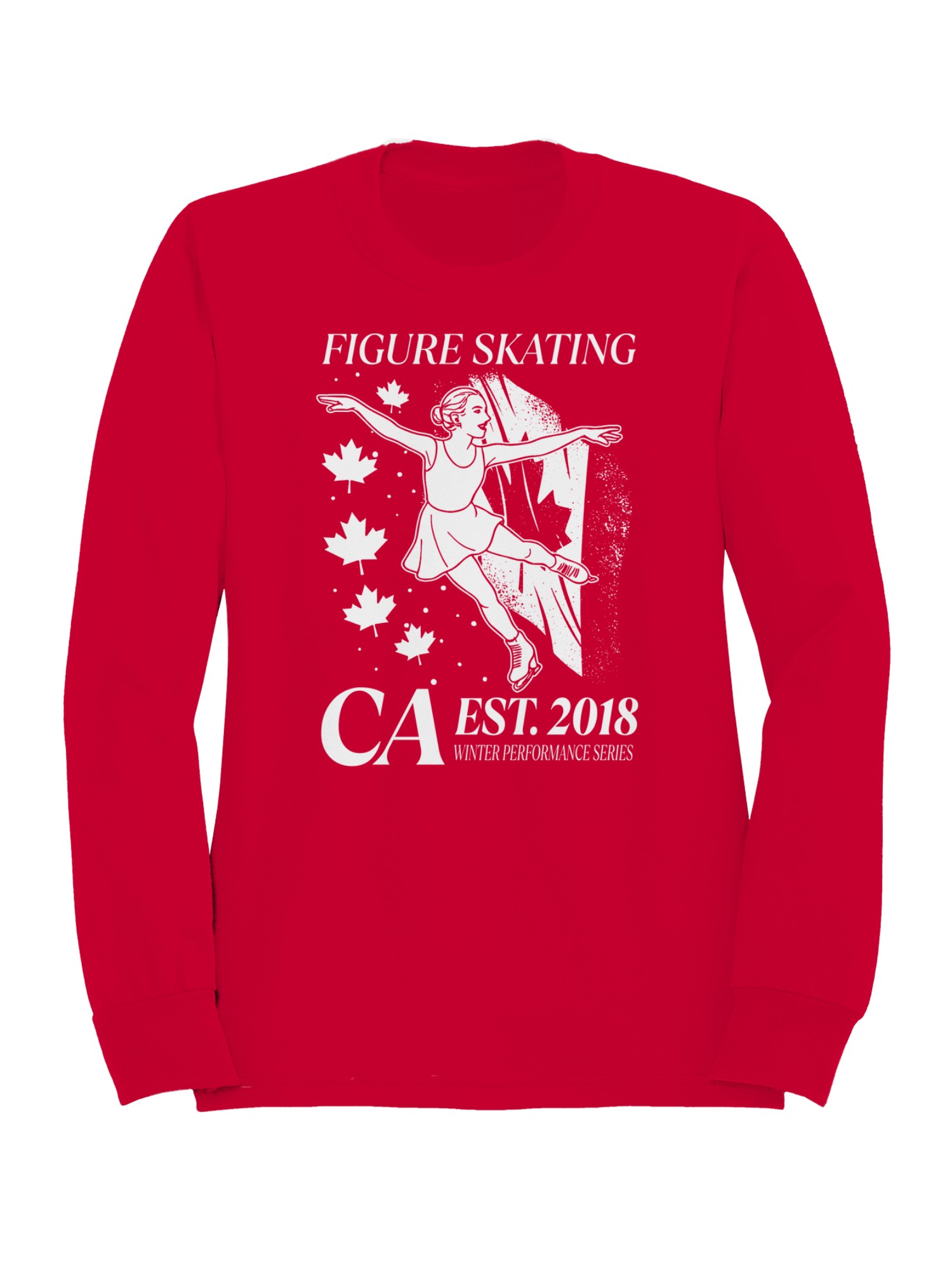 Figure Skating Winter Series 2018 Women’s Sweatshirt