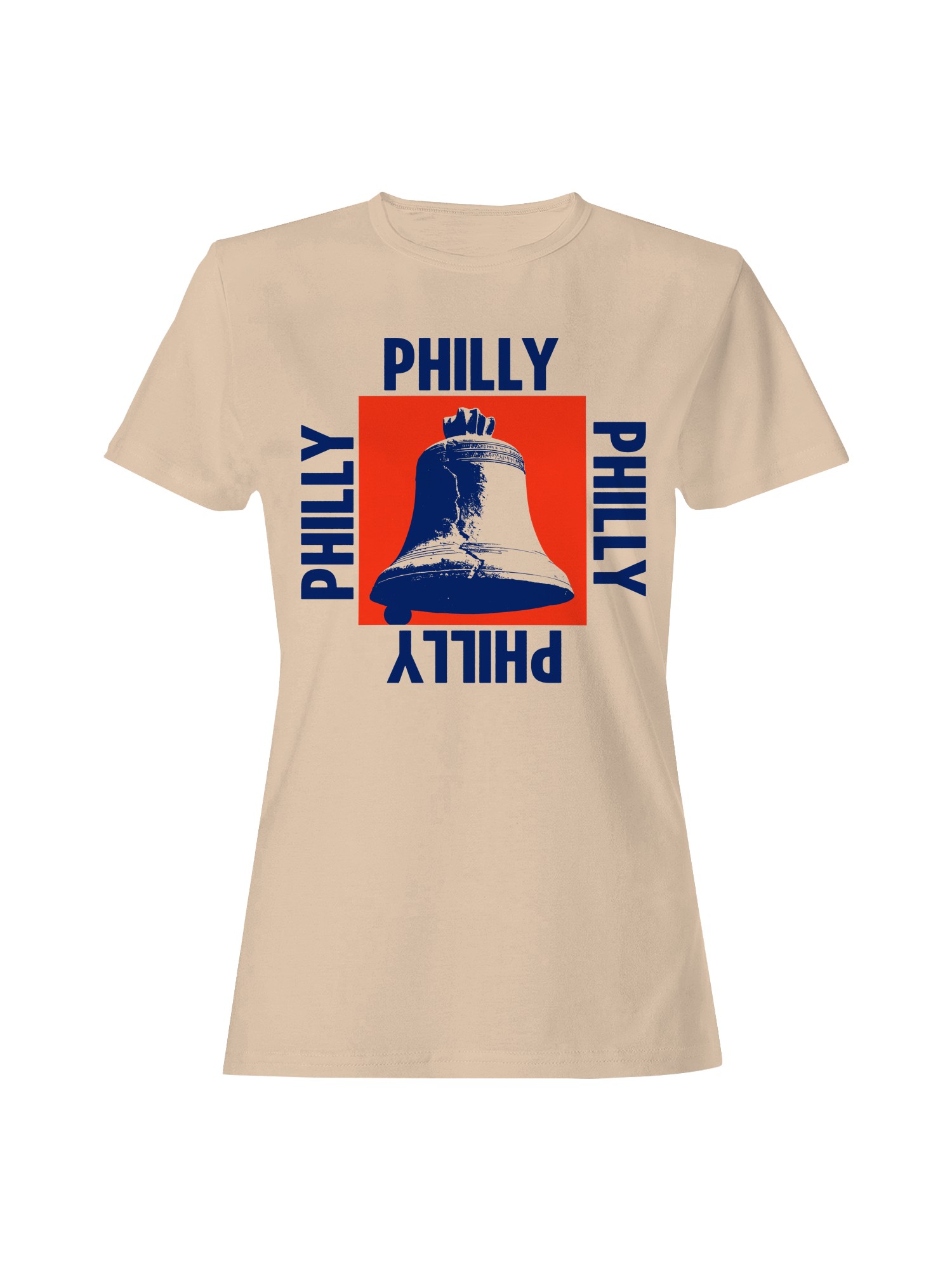 Philly Liberty Bell Retro Design Women’s T-shirt