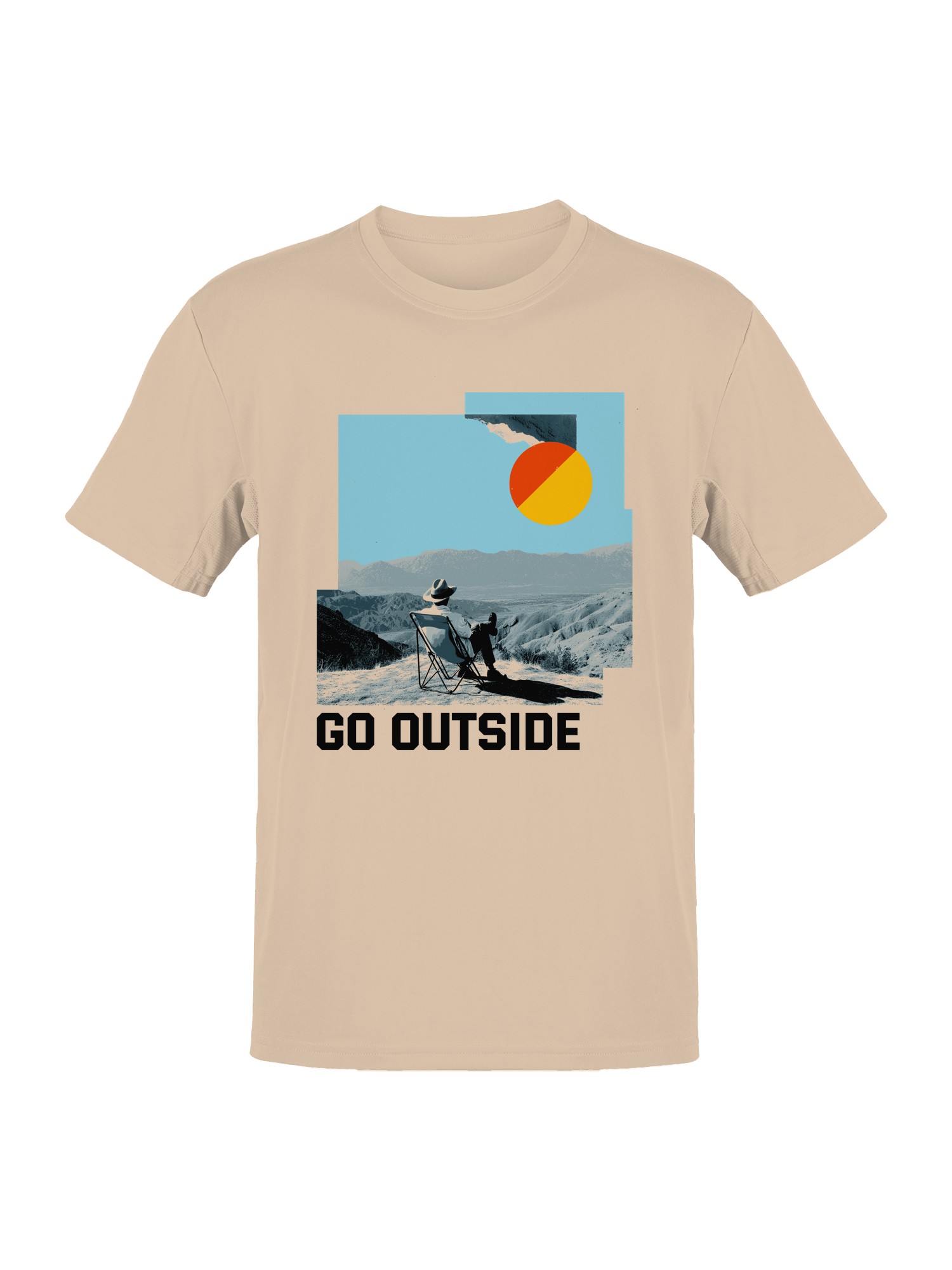 Retro Adventure: Go Outside Men’s T-shirt