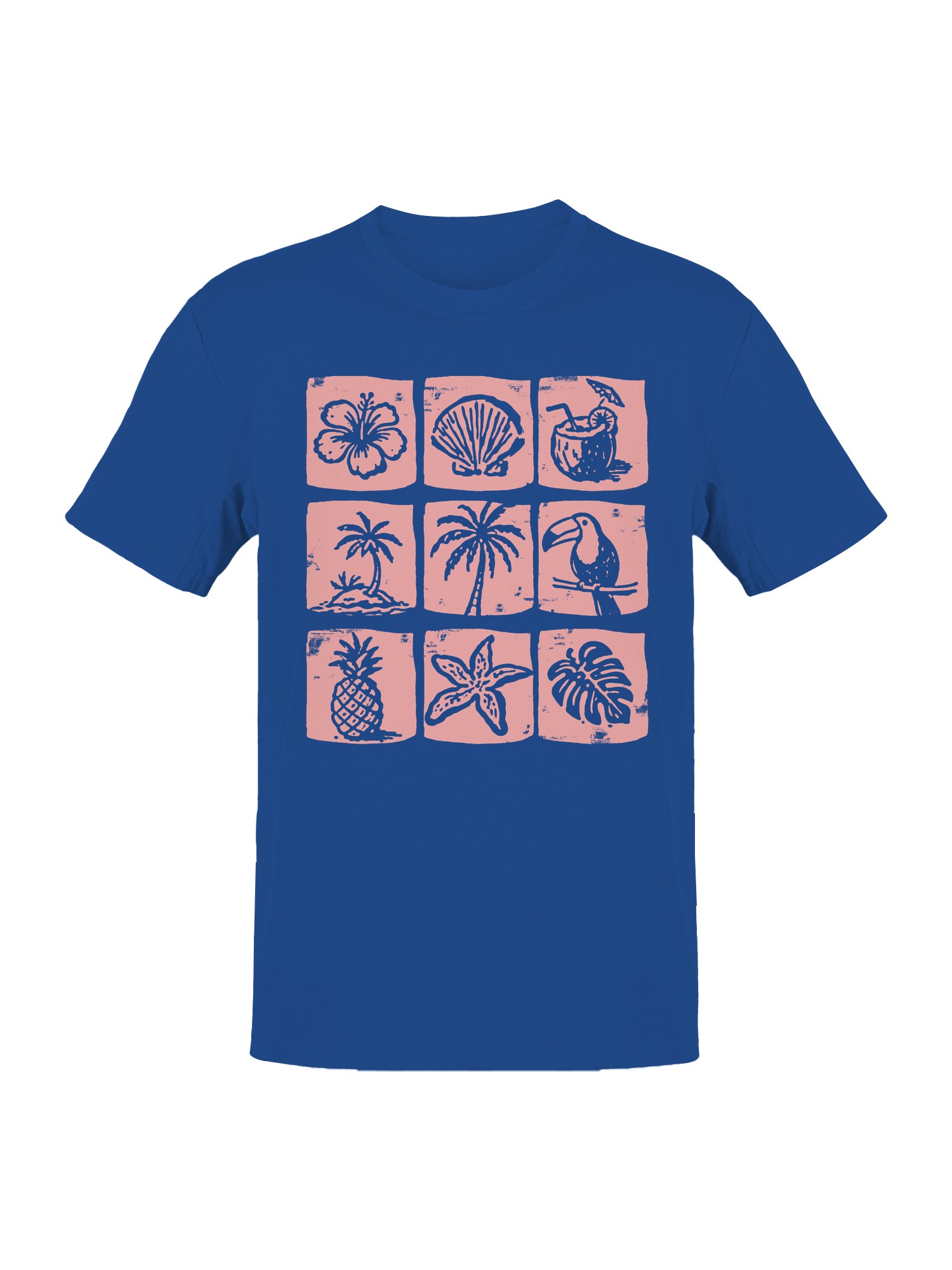 Tropical Icons: Paradise Vibes Men’s T-shirt