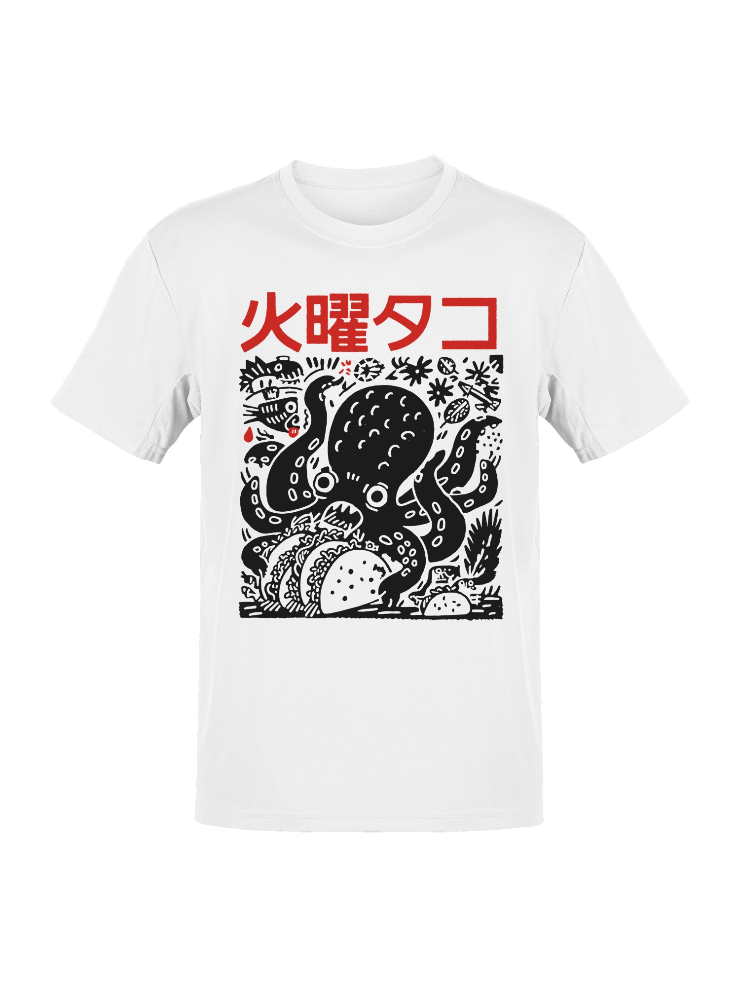 Octopus Taco Art – ???? Design Men’s T-shirt