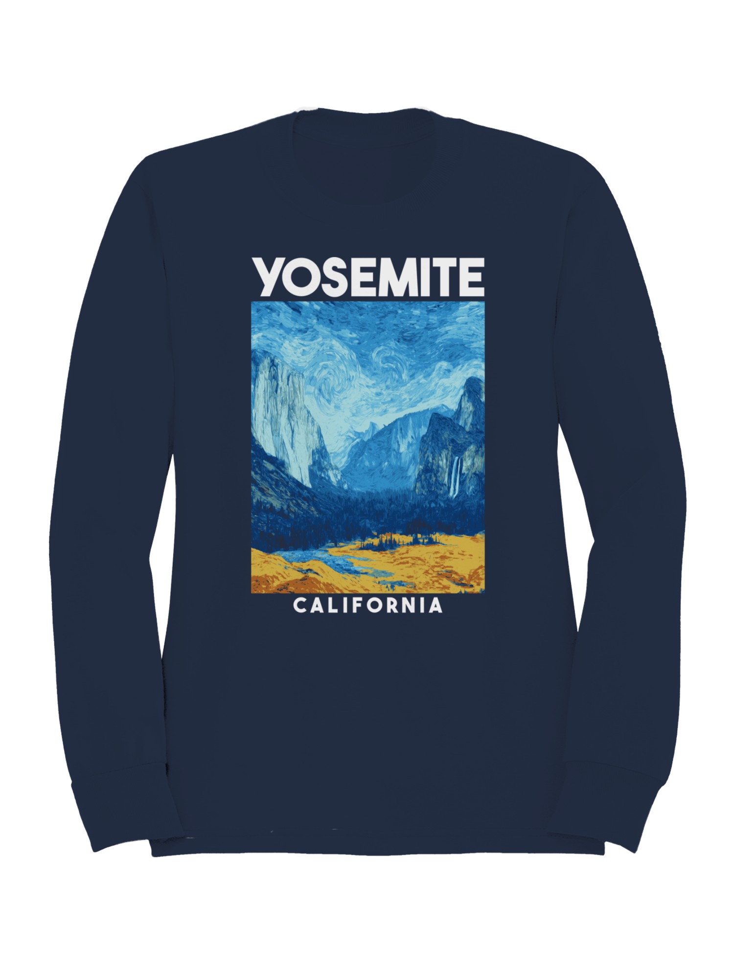 Yosemite California Starry Landscape Women&rsquo;s Sweatshirt