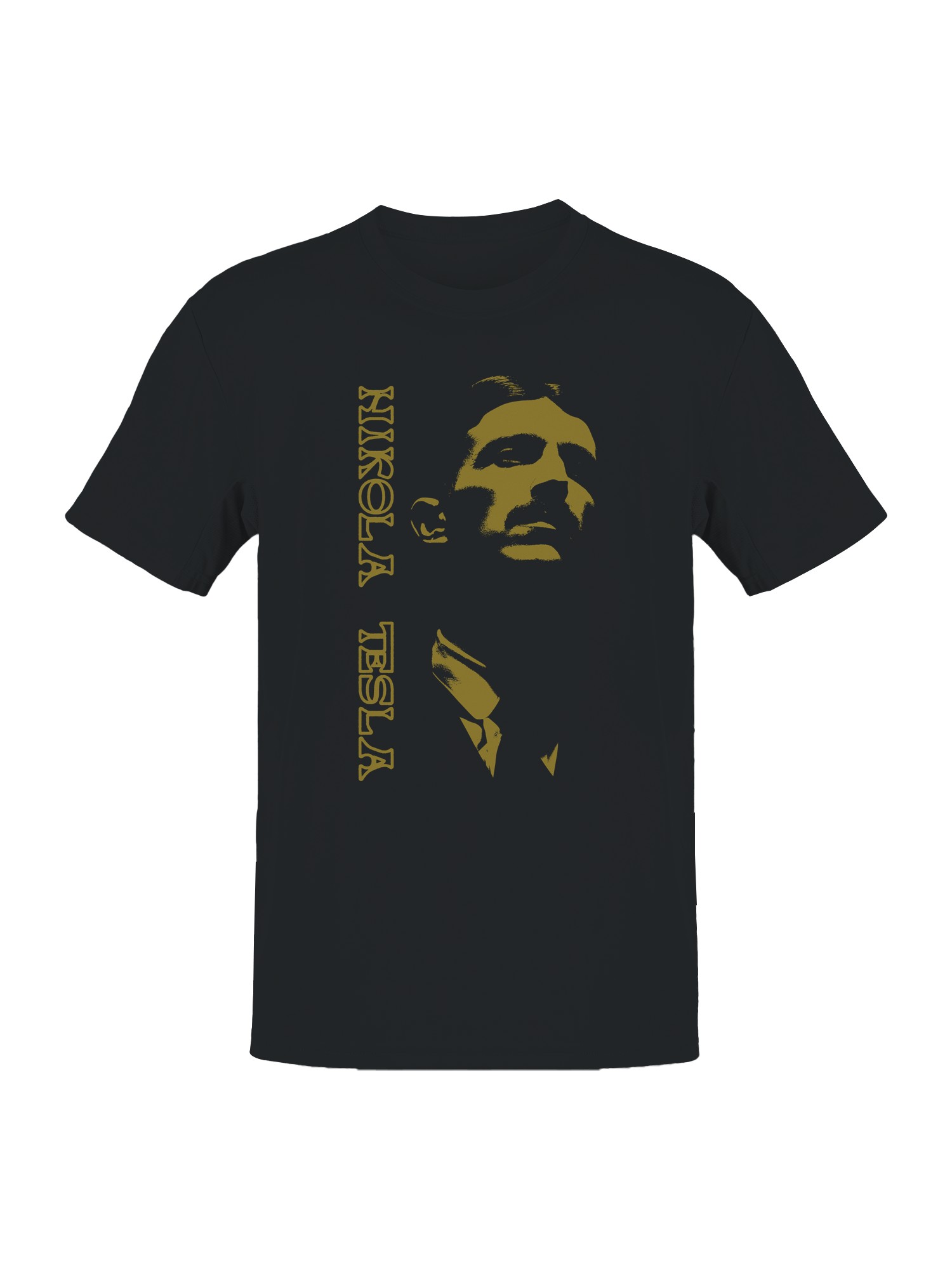 Nikola Tesla Vintage Art Portrait Men&rsquo;s T-shirt