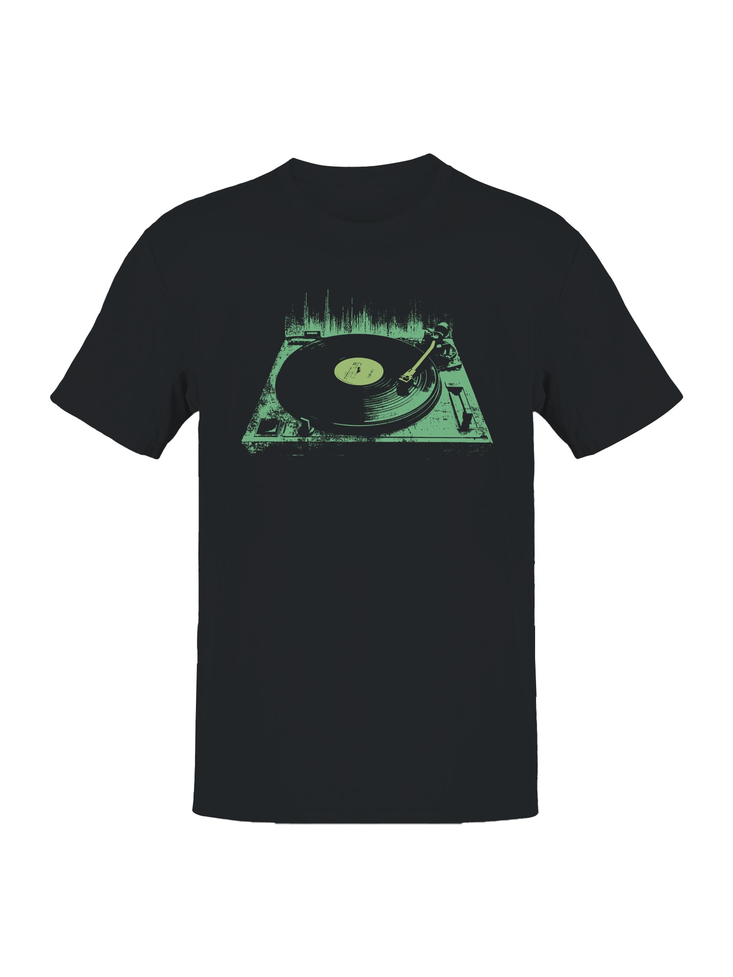 Retro Vinyl Record Player Art Men&rsquo;s T-shirt