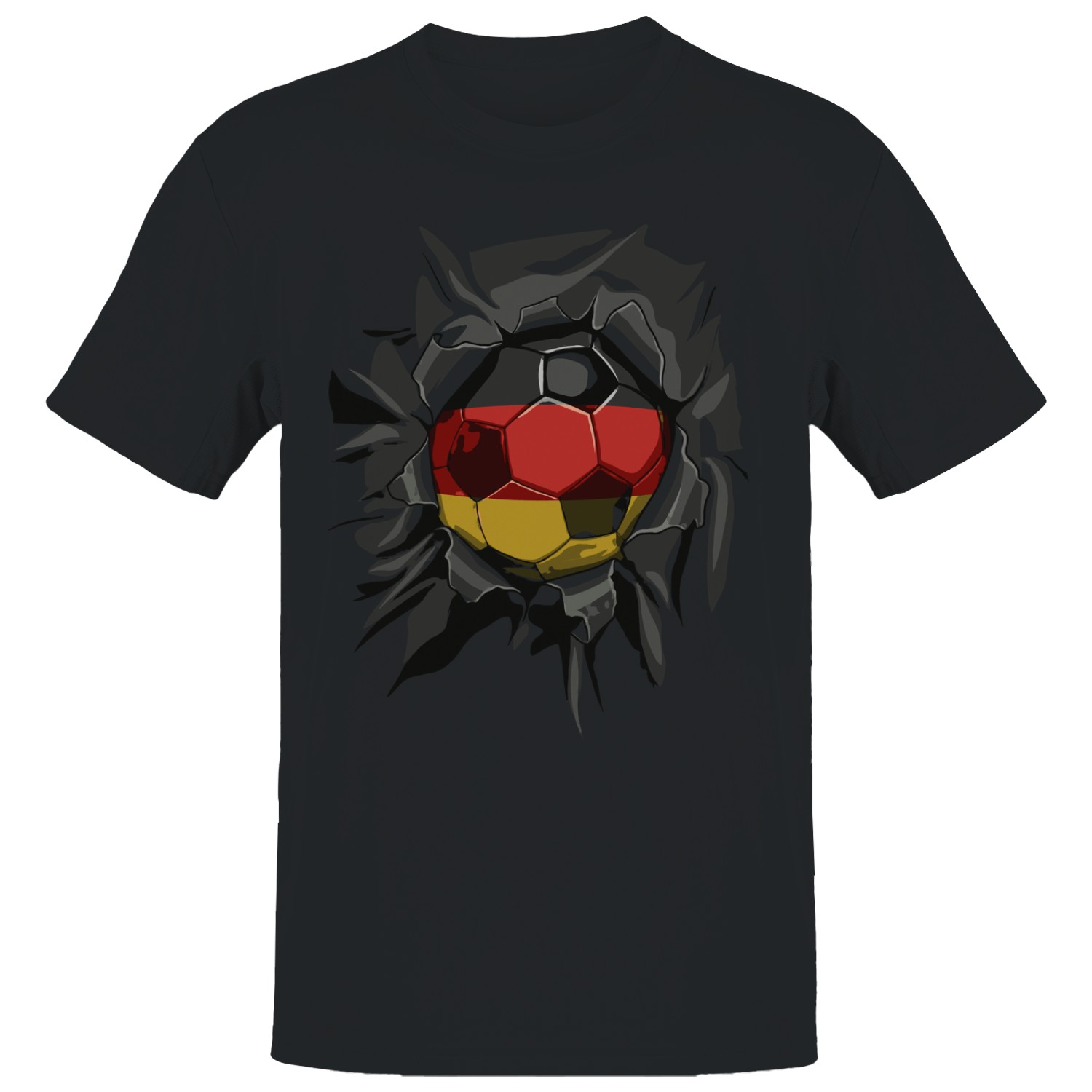 Germany Soccer Ripped Men’s T-shirt