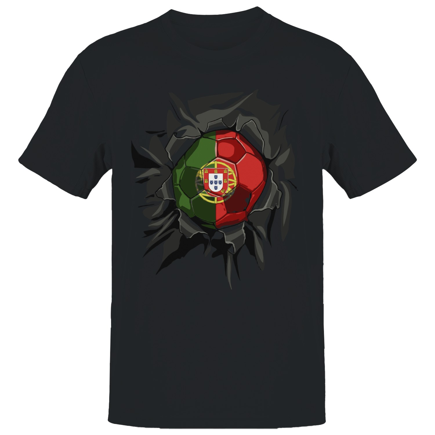 Portugal Soccer Crest Men’s T-shirt