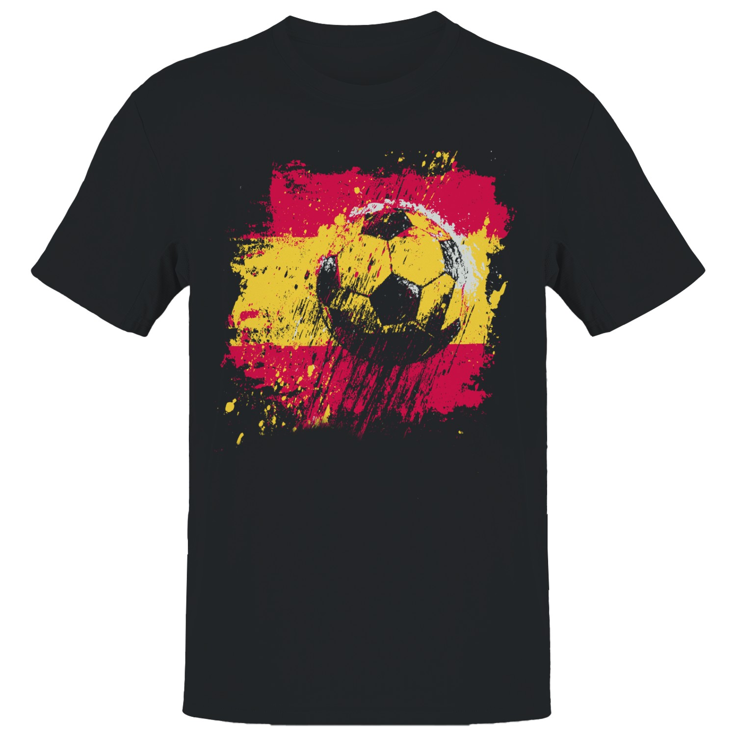 Spain Soccer Grunge Men’s T-shirt
