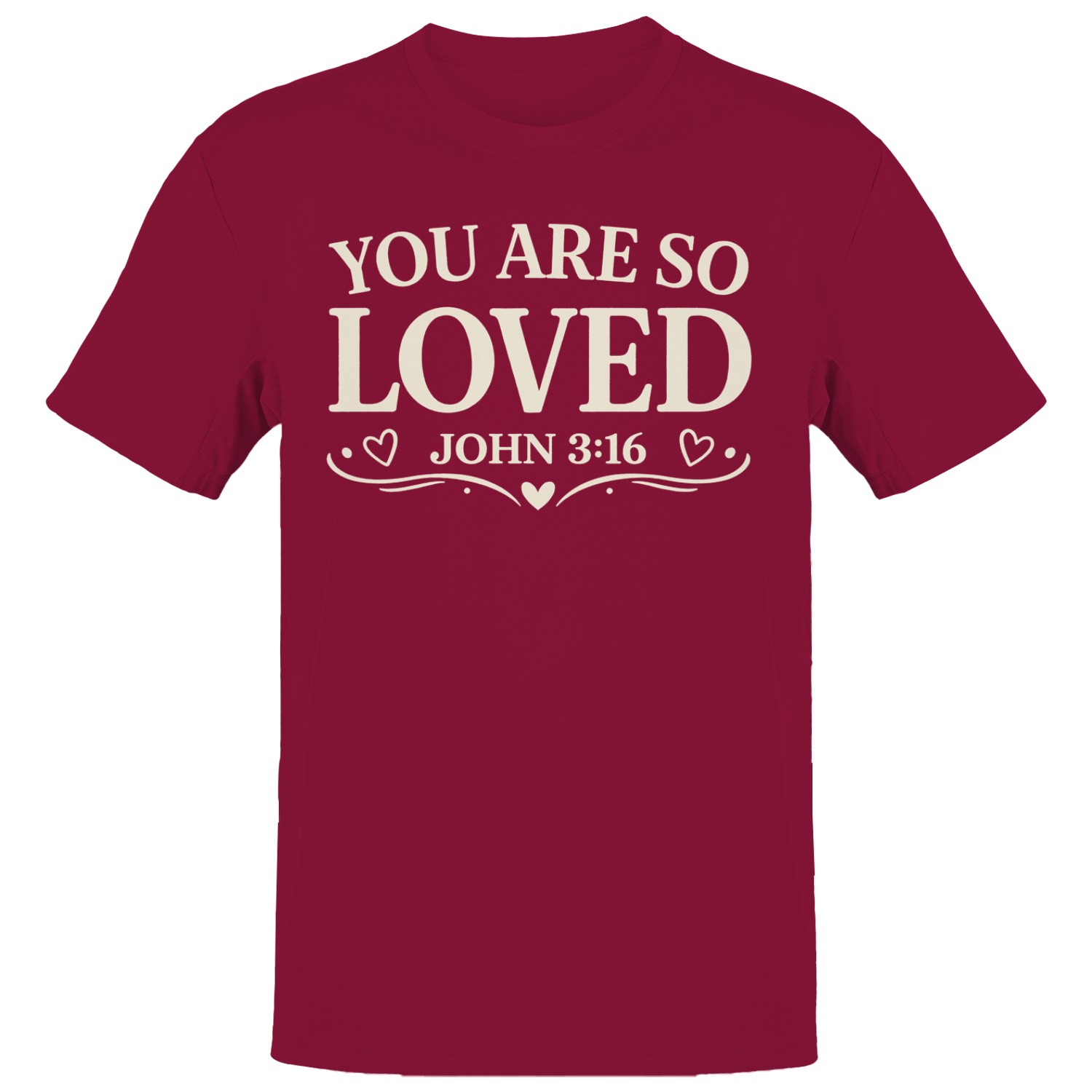 John 3:16 – You Are Loved Men’s T-shirt