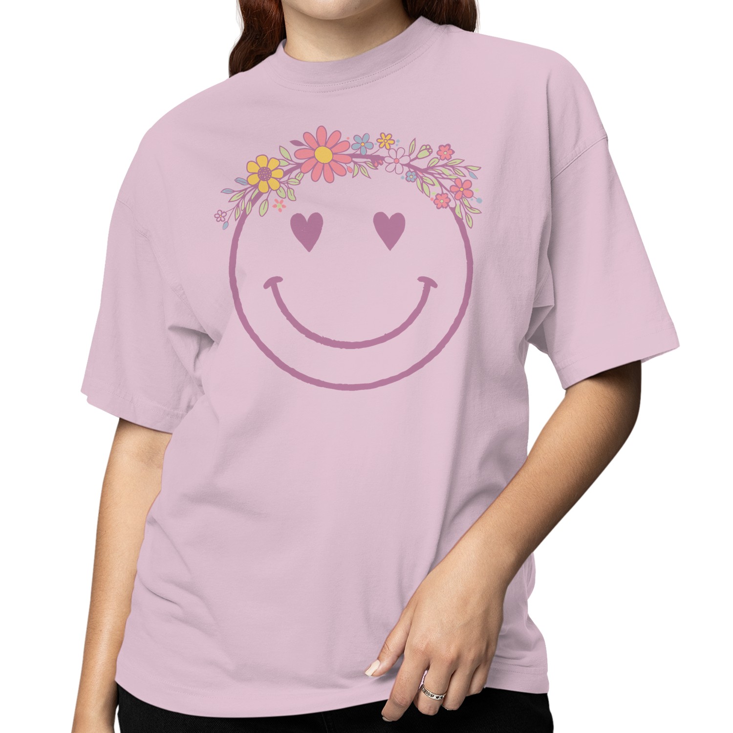 Smiley Face Art Women's T-shirt