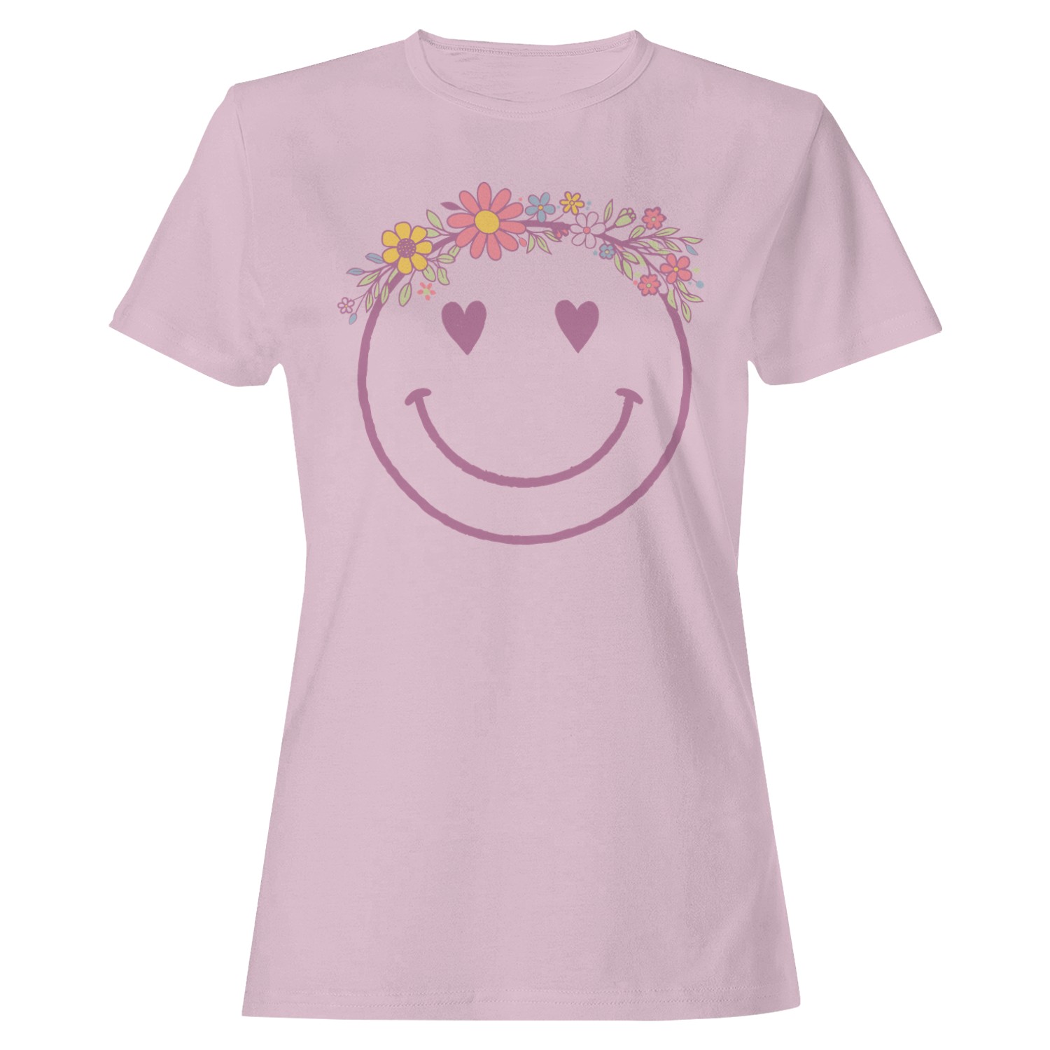 Smiley Face Art Women's T-shirt
