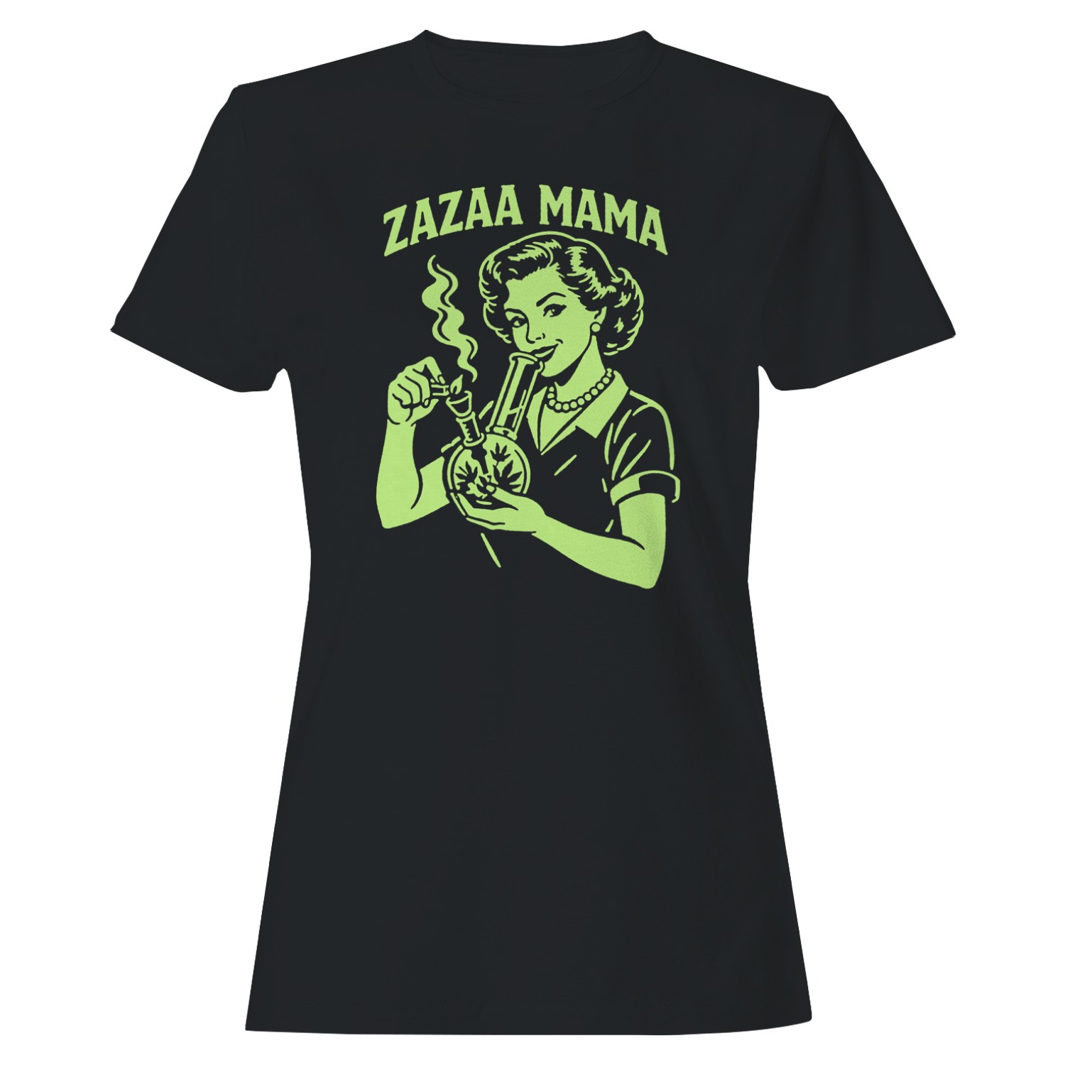 MAMA Retro Cannabis Women&rsquo;s T-shirt