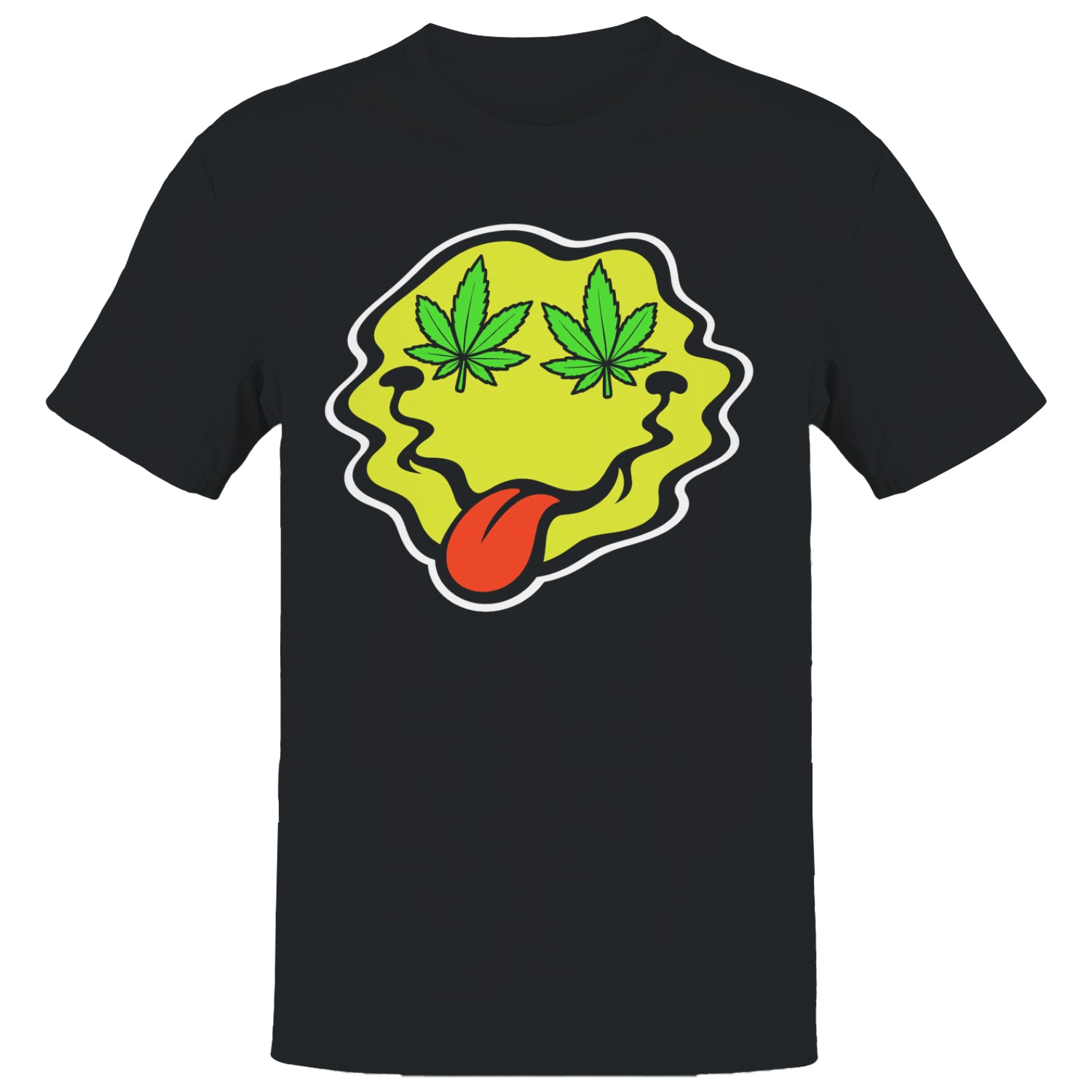 Trippy Smiley Face Men’s T-shirt