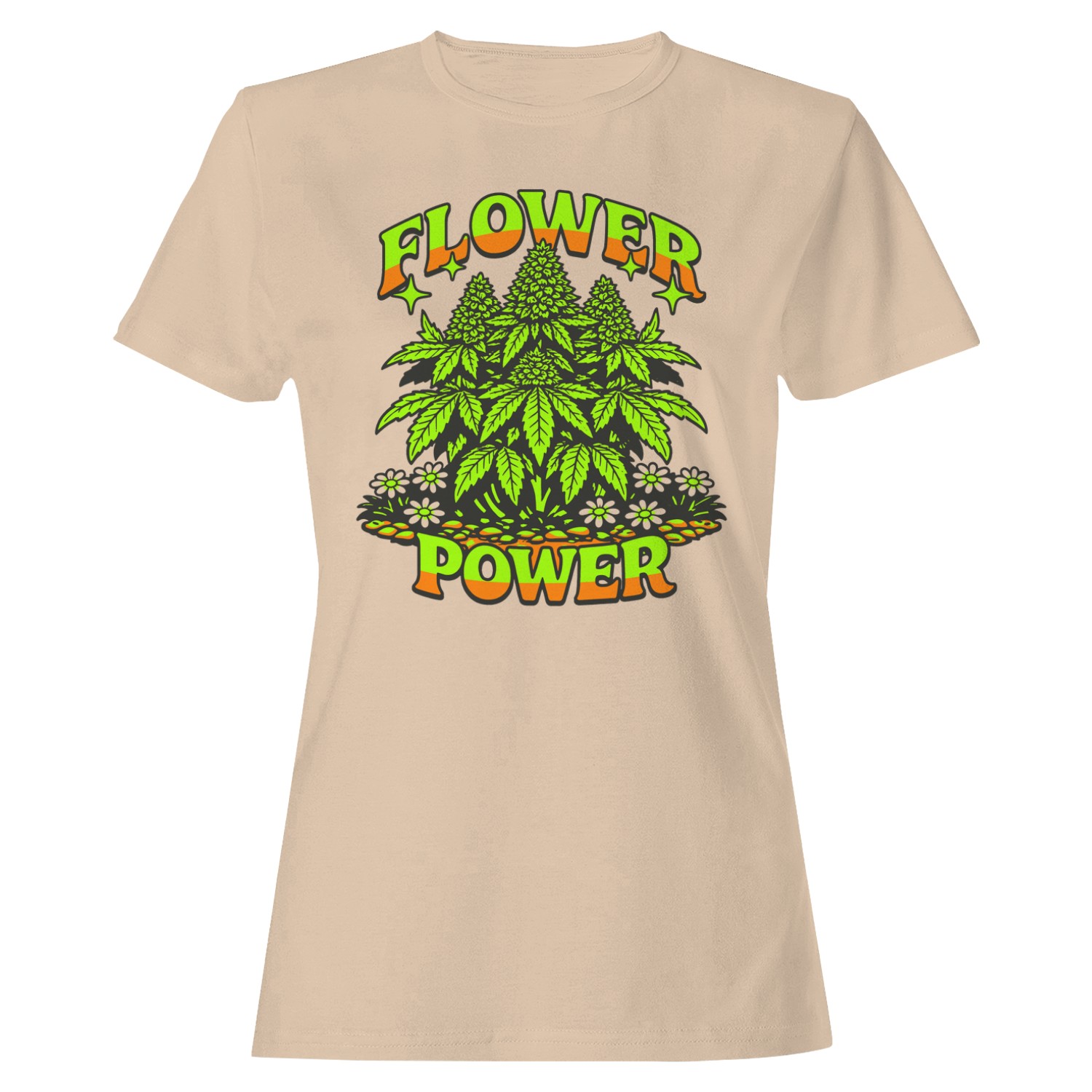 Flower Power Retro Women’s T-shirt