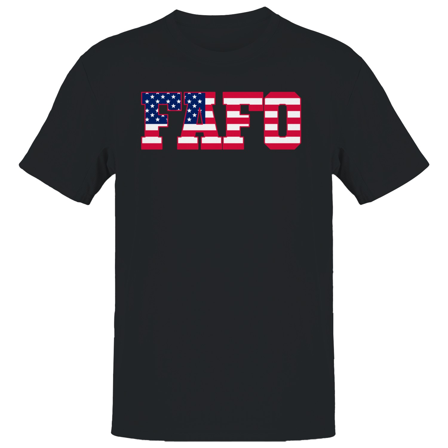 FAFO American Flag Slogan Men’s T-shirt