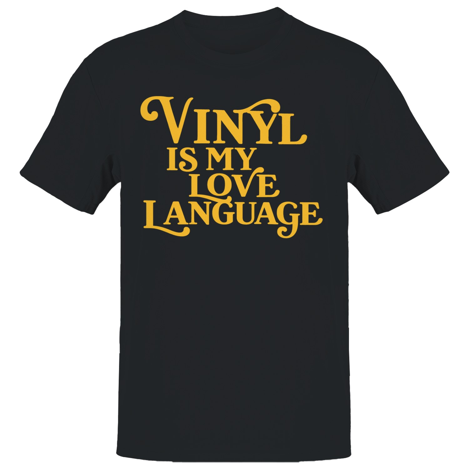 Vinyl Is My Love Language Men’s T-shirt