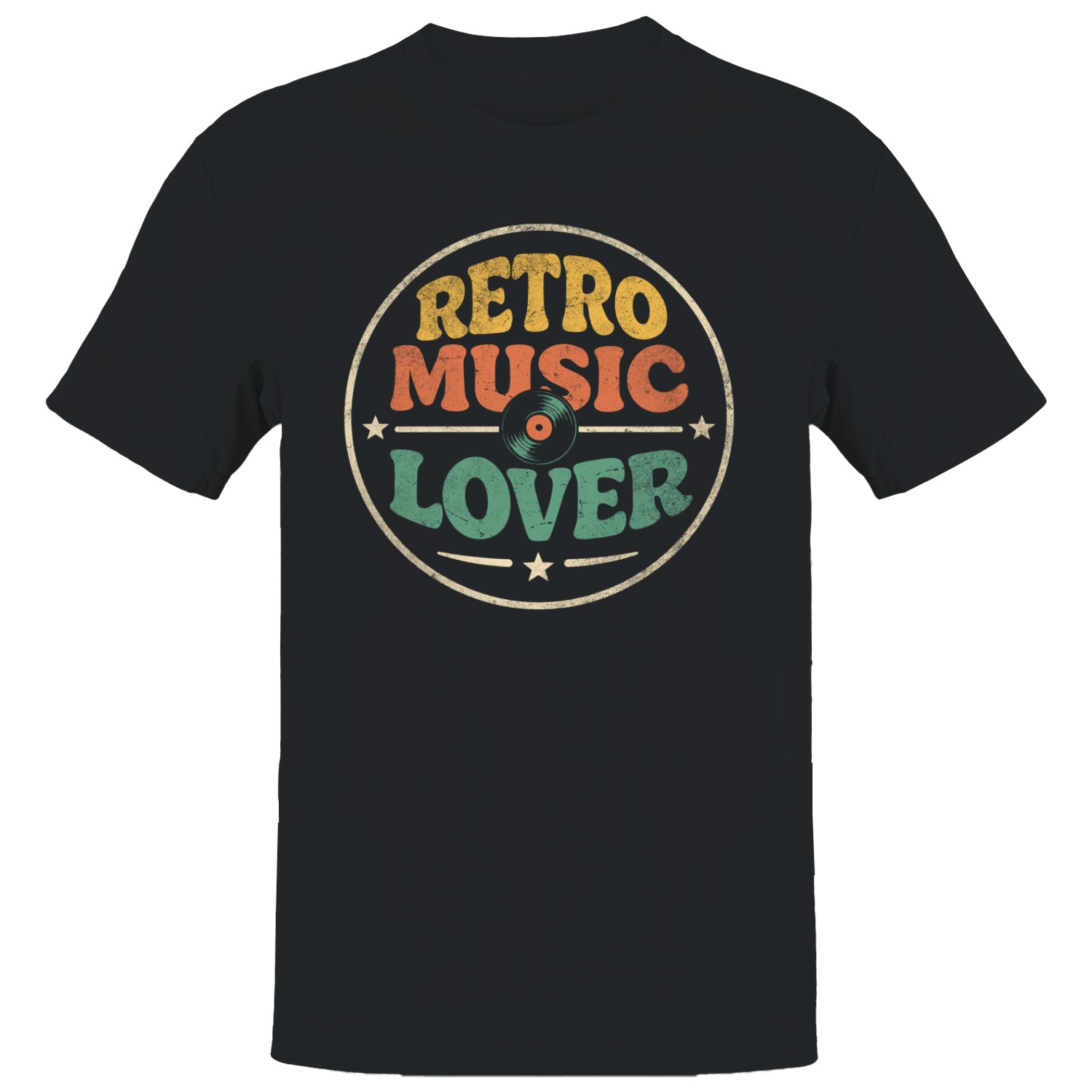 Retro Vintage Music Design Men’s T-shirt
