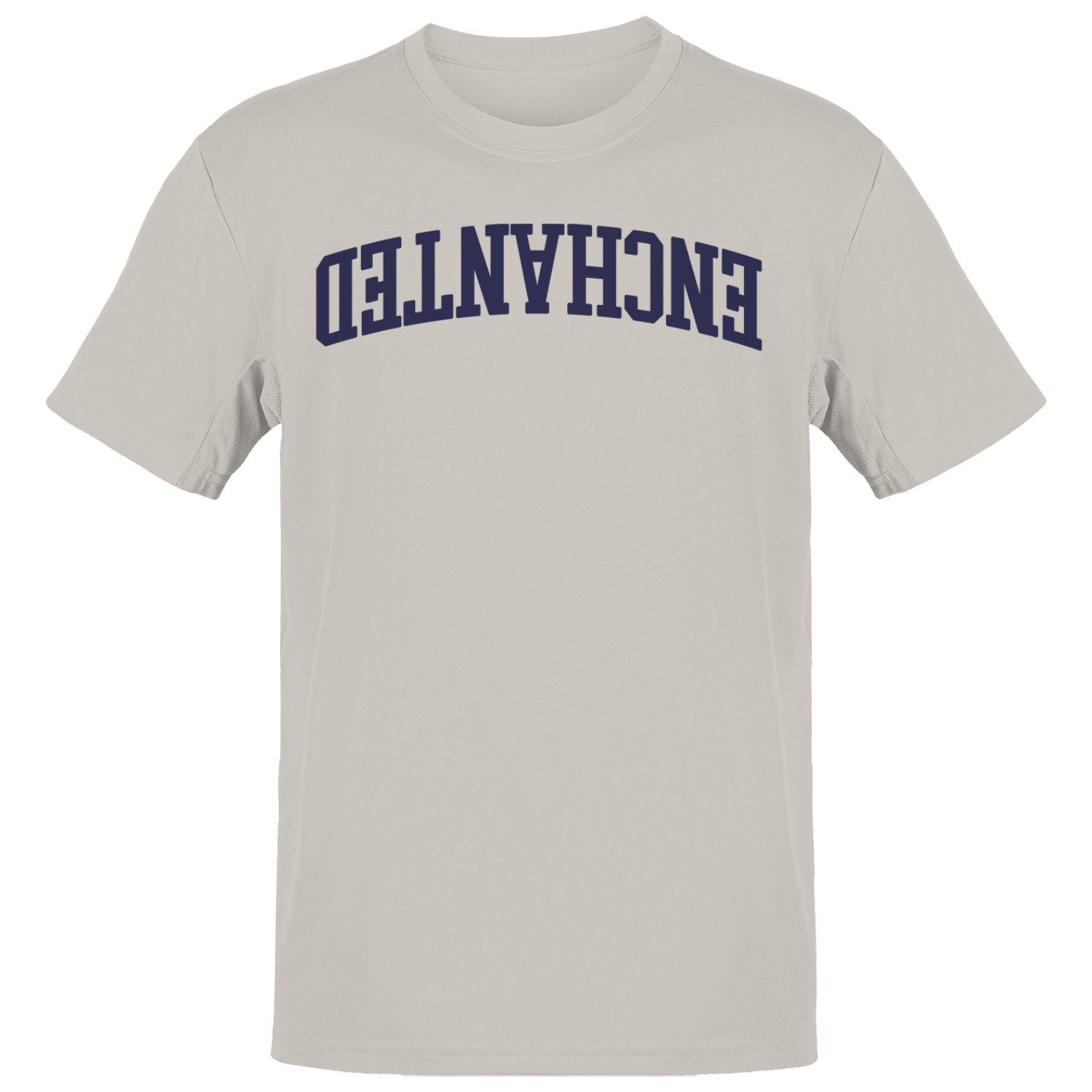 Enchanted Retro Curved Text Men’s T-Shirt