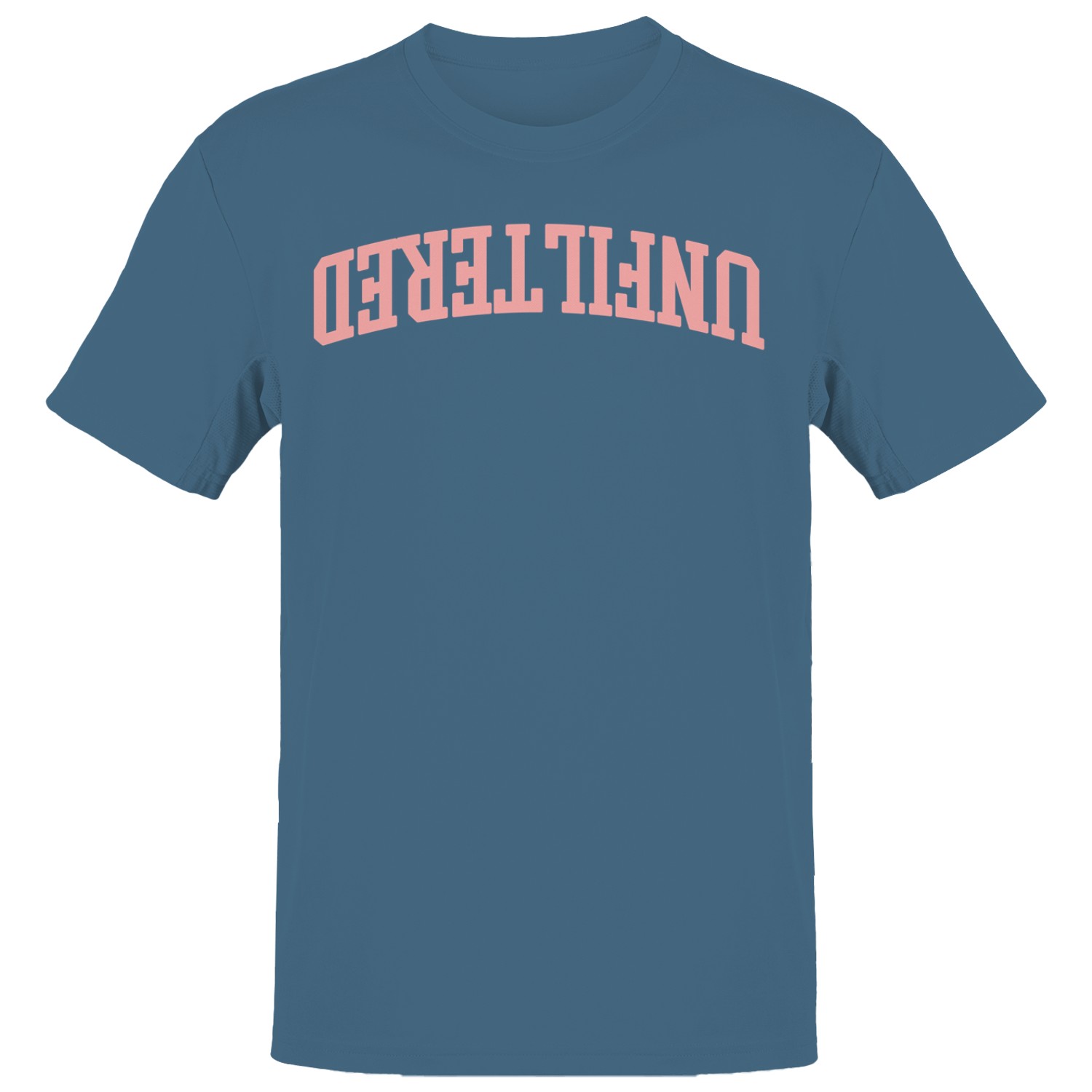 Unfiltered Bold Pink Arch Text Men’s T-Shirt