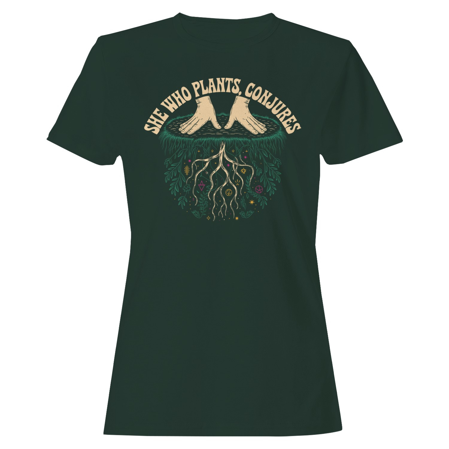 Plants Magical Roots Women’s T-shirt