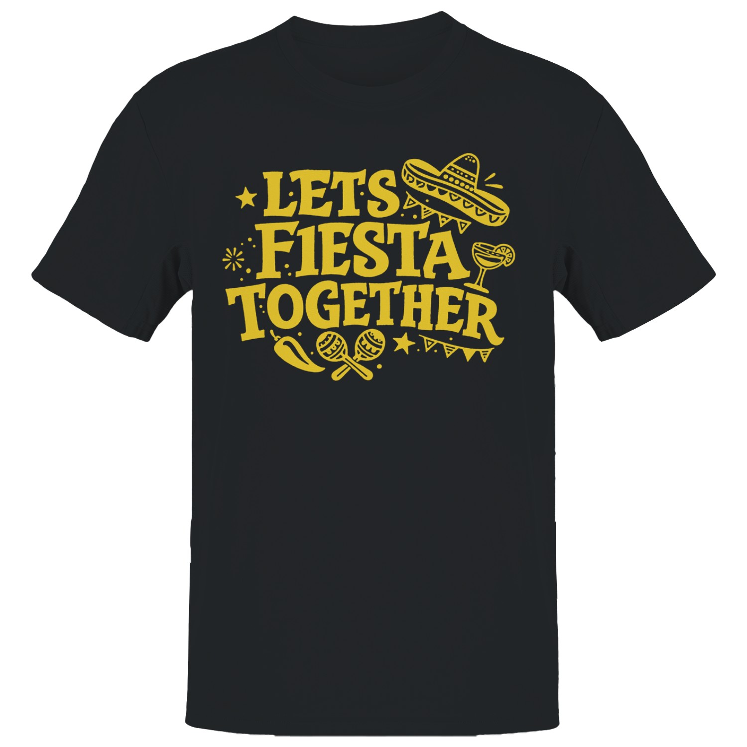 Let’s Fiesta Together Men’s T-shirt