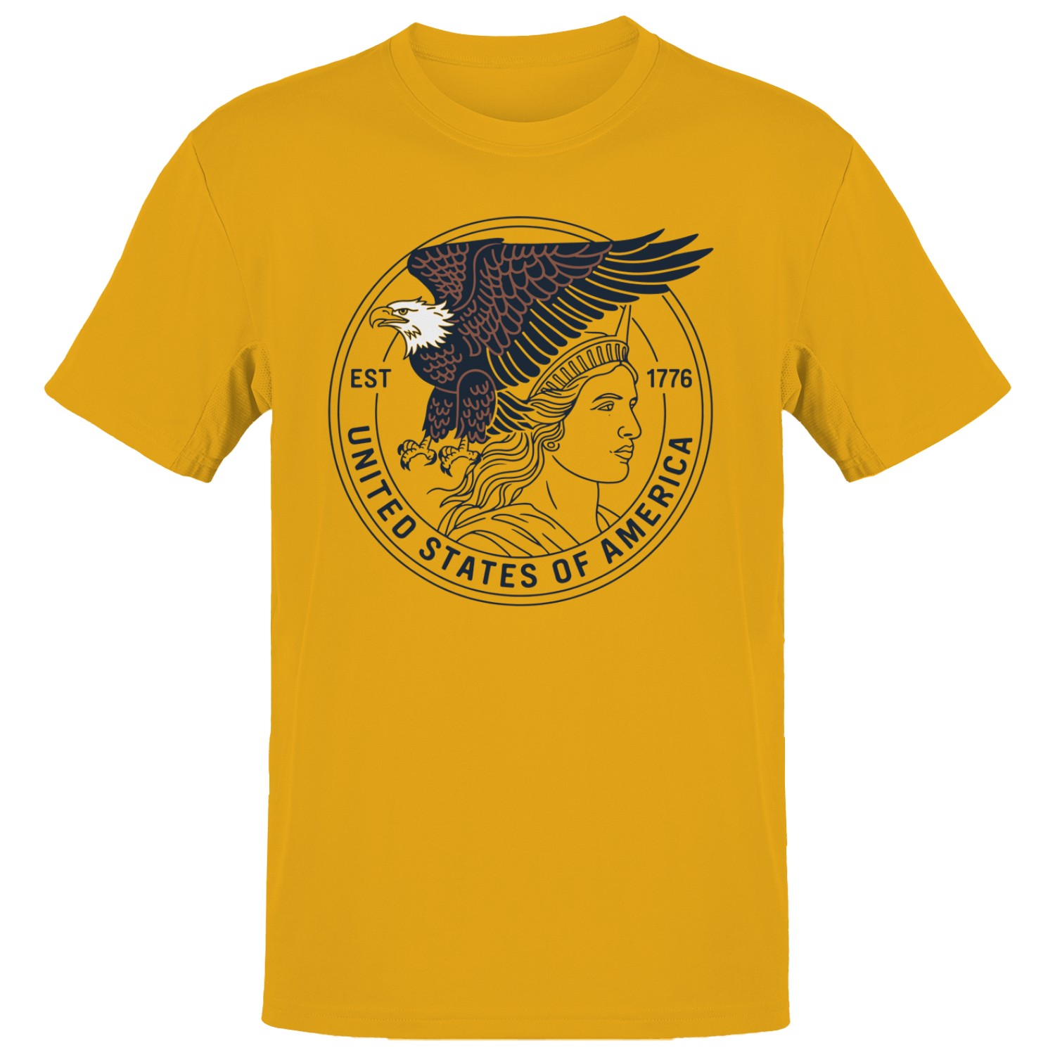 USA Eagle Emblem Men’s T-shirt