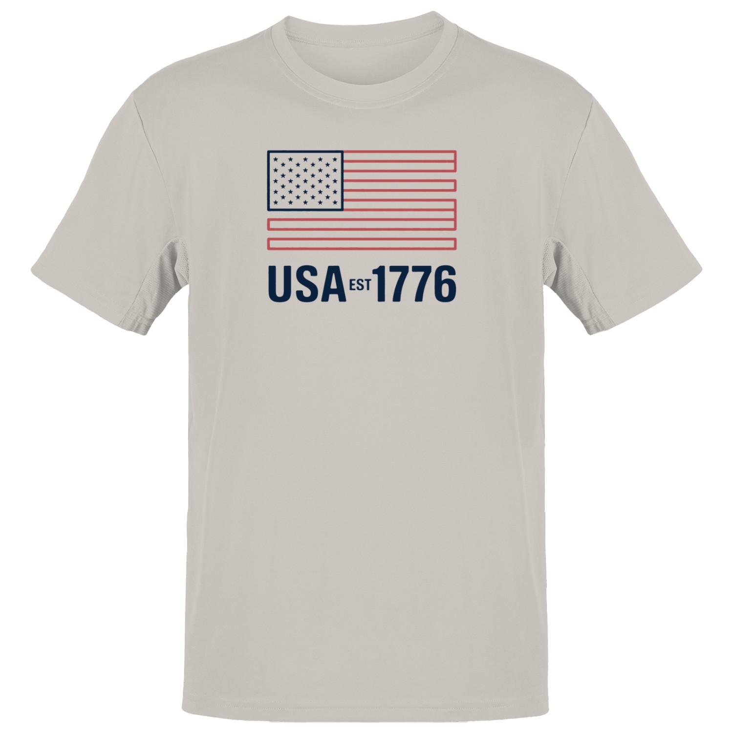 USA EST 1776 American Flag Men’s T-shirt